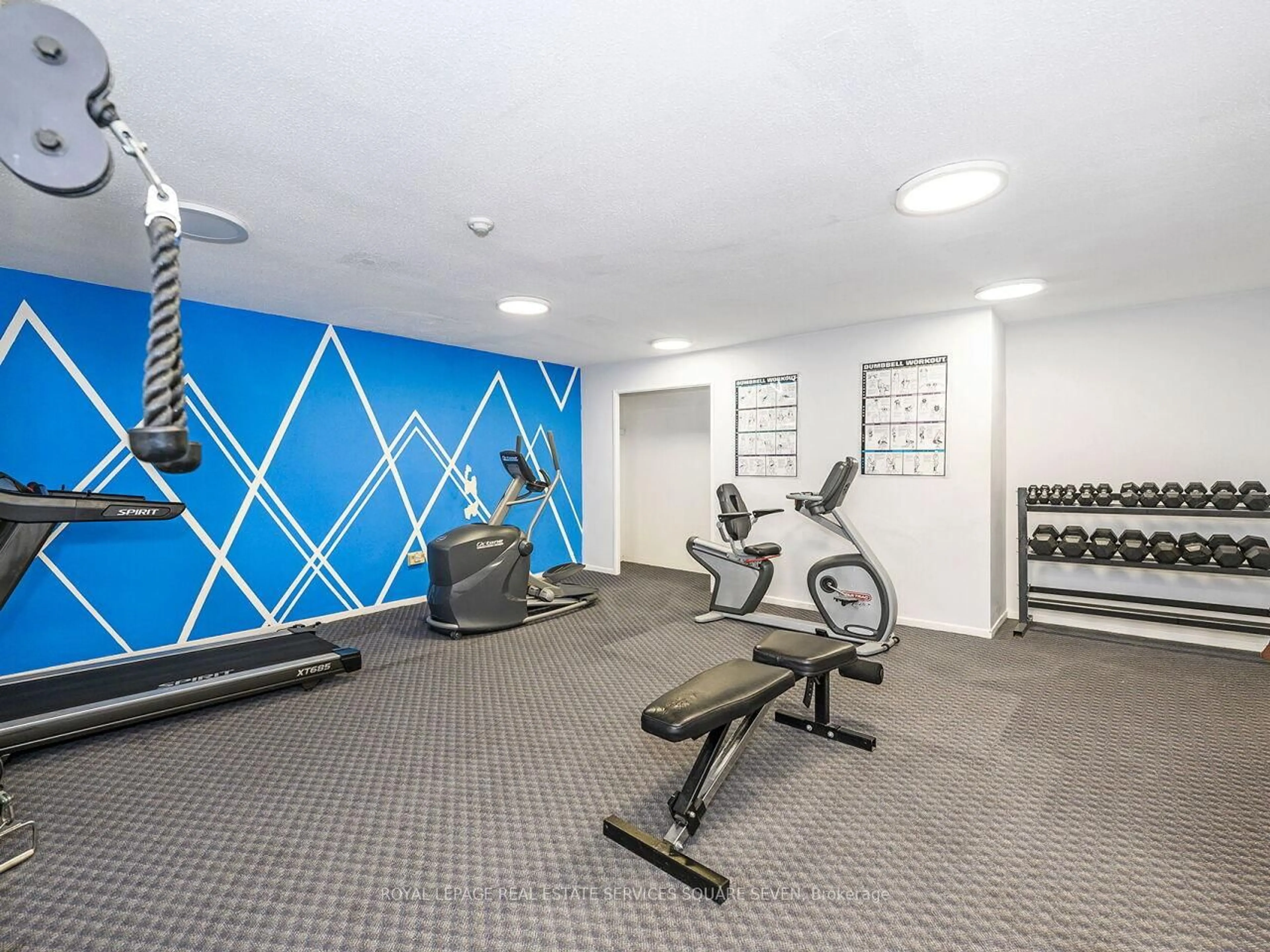 Gym or fitness room for 3120 Kirwin Ave #1109, Mississauga Ontario L5A 3R2