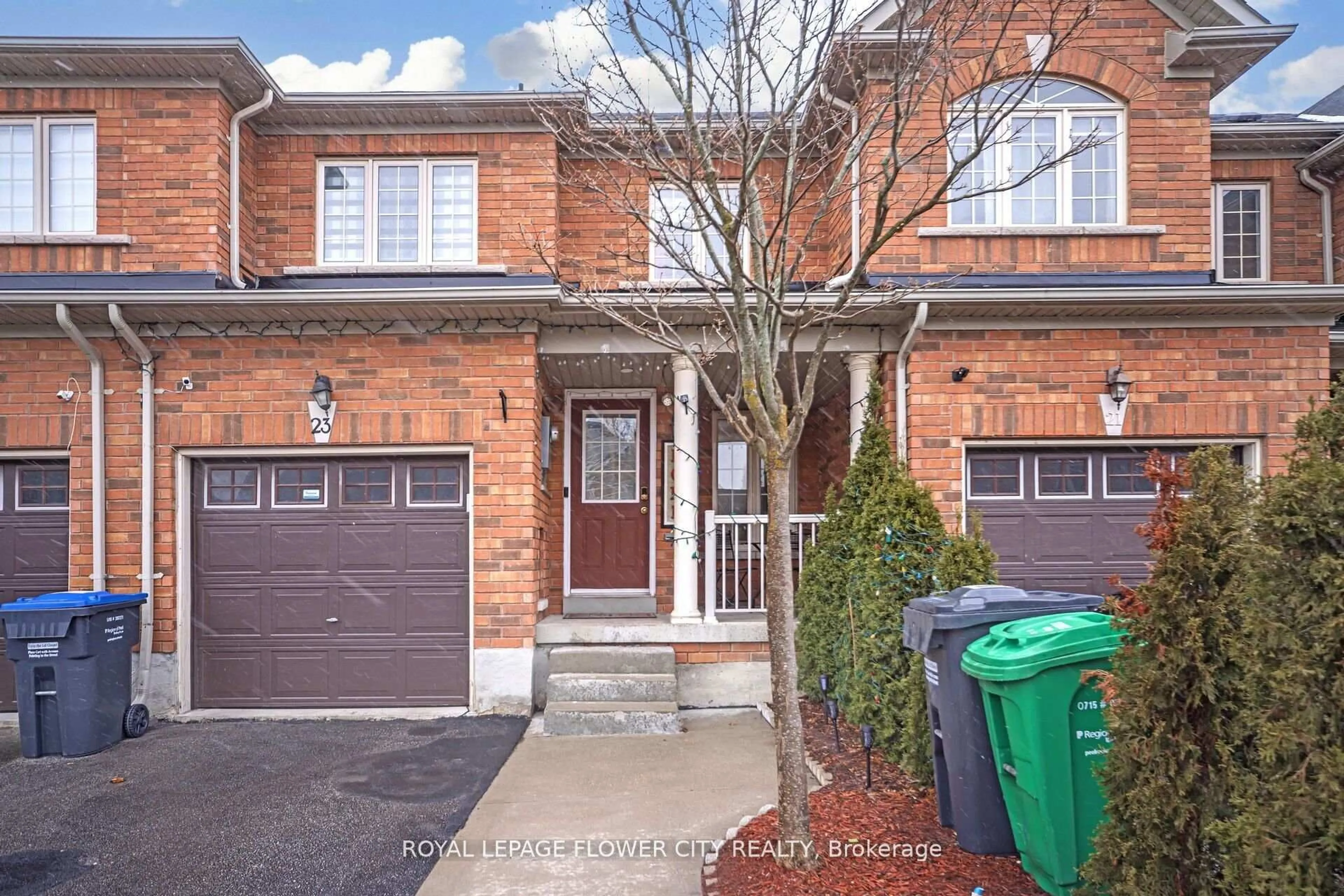 Home with brick exterior material, street for 23 Eagle Trace Dr, Brampton Ontario L6R 0M3