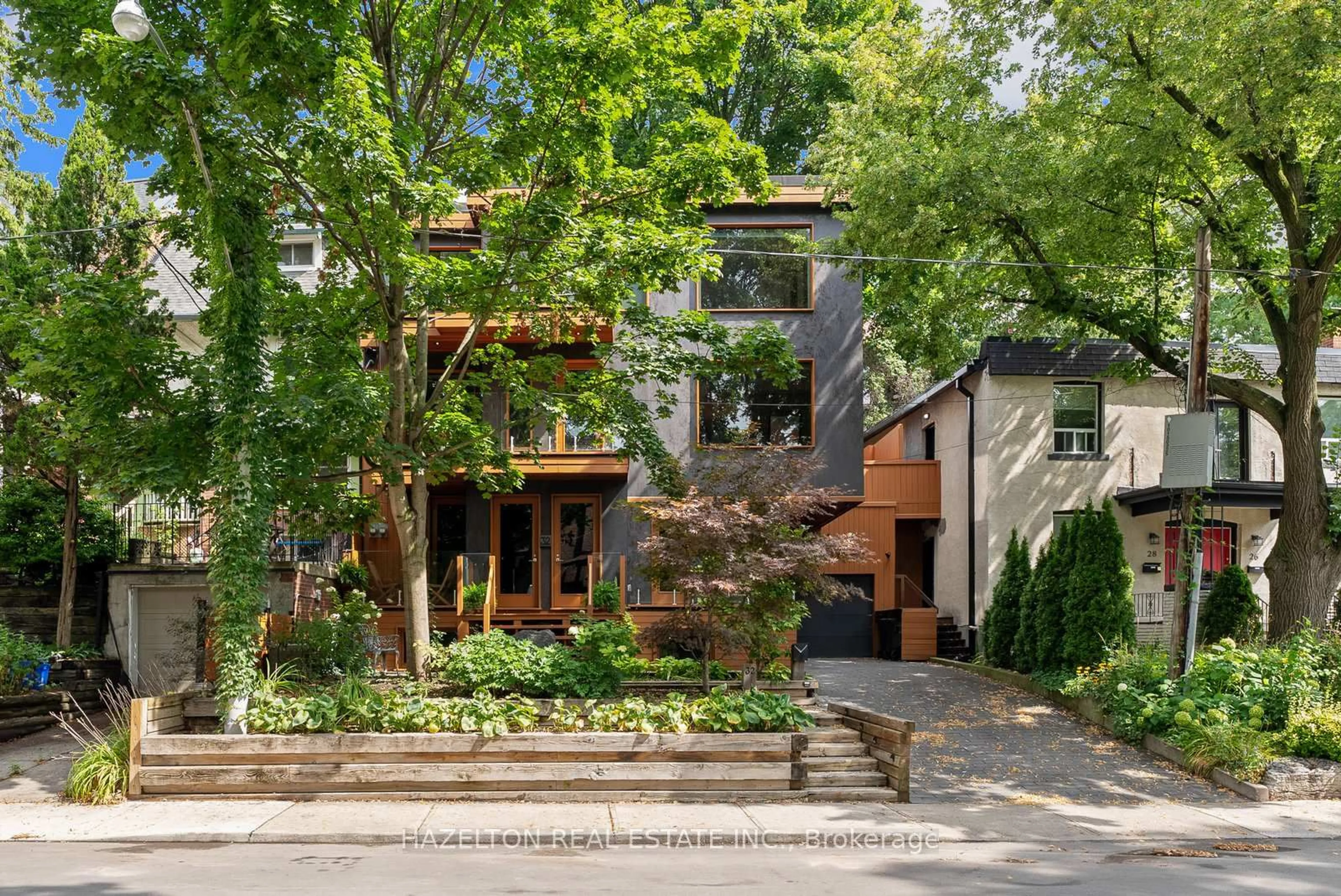 Home with brick exterior material, street for 32 Regal Rd, Toronto Ontario M6H 2J7