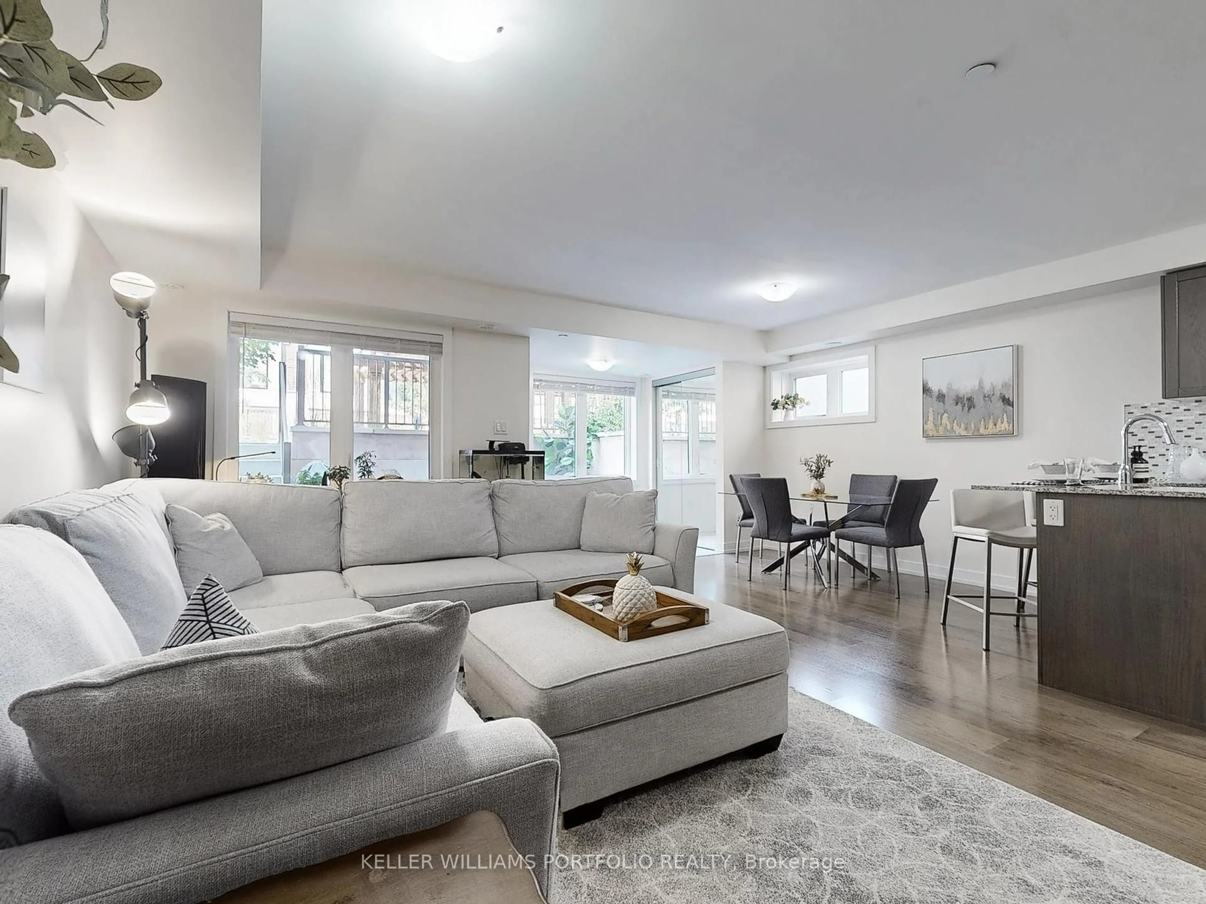 Living room with furniture, unknown for 252 Royal York Rd #212, Toronto Ontario M8V 1Y8