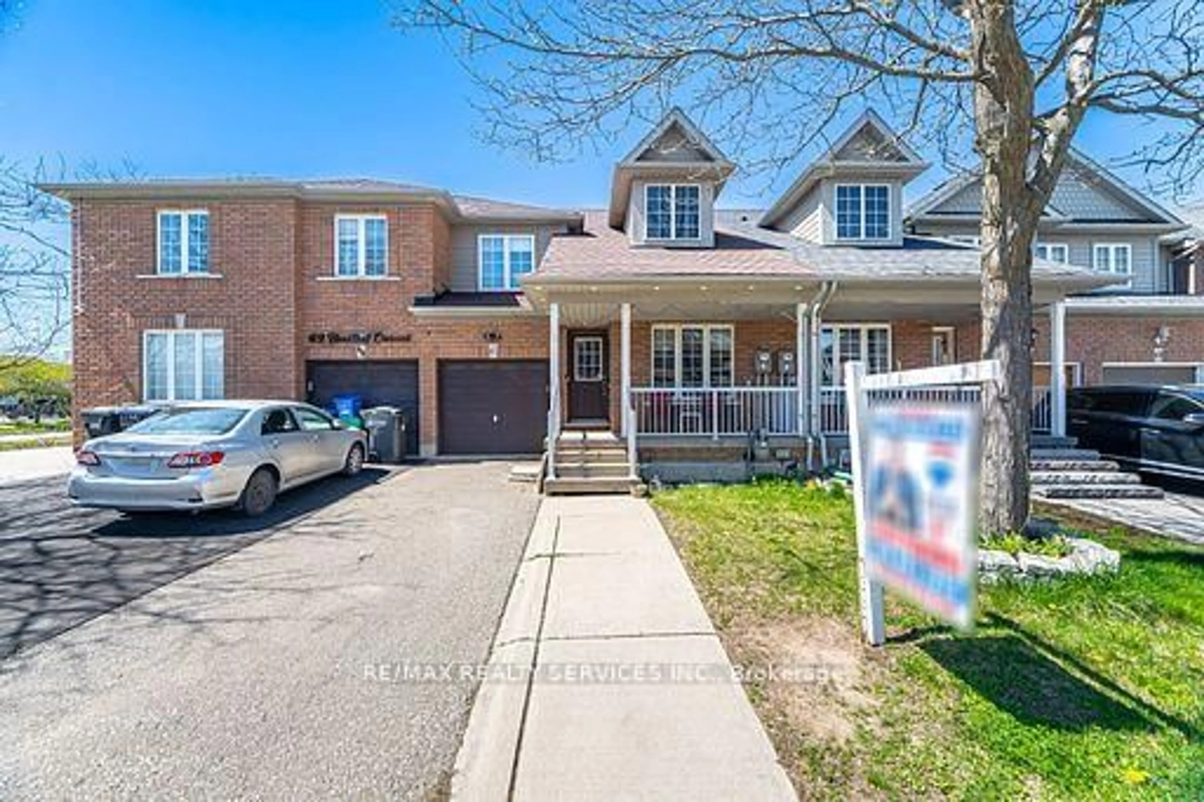 Home with brick exterior material, street for 47 Heartleaf Cres, Brampton Ontario L7A 2B7