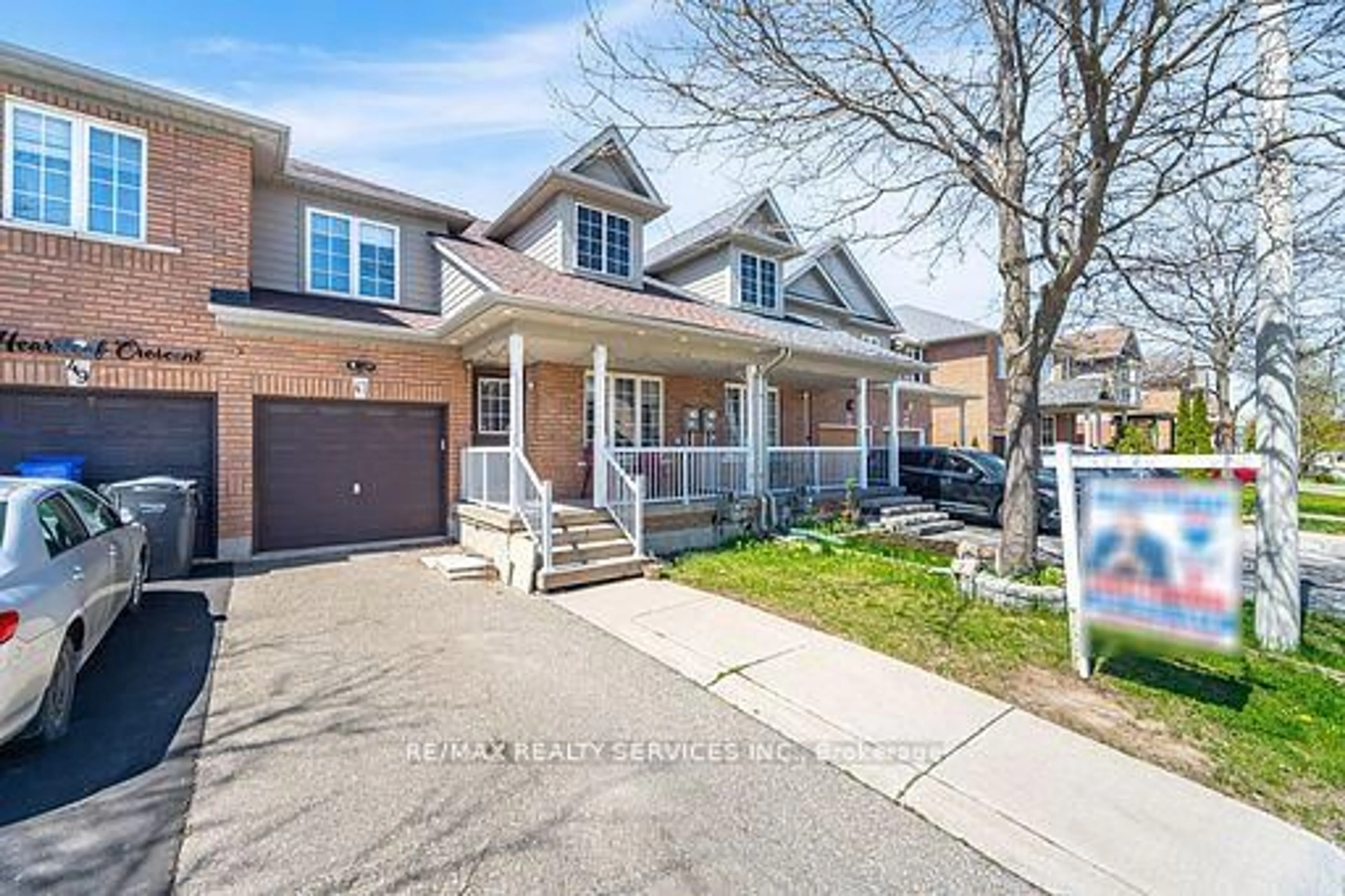 Home with brick exterior material, street for 47 Heartleaf Cres, Brampton Ontario L7A 2B7