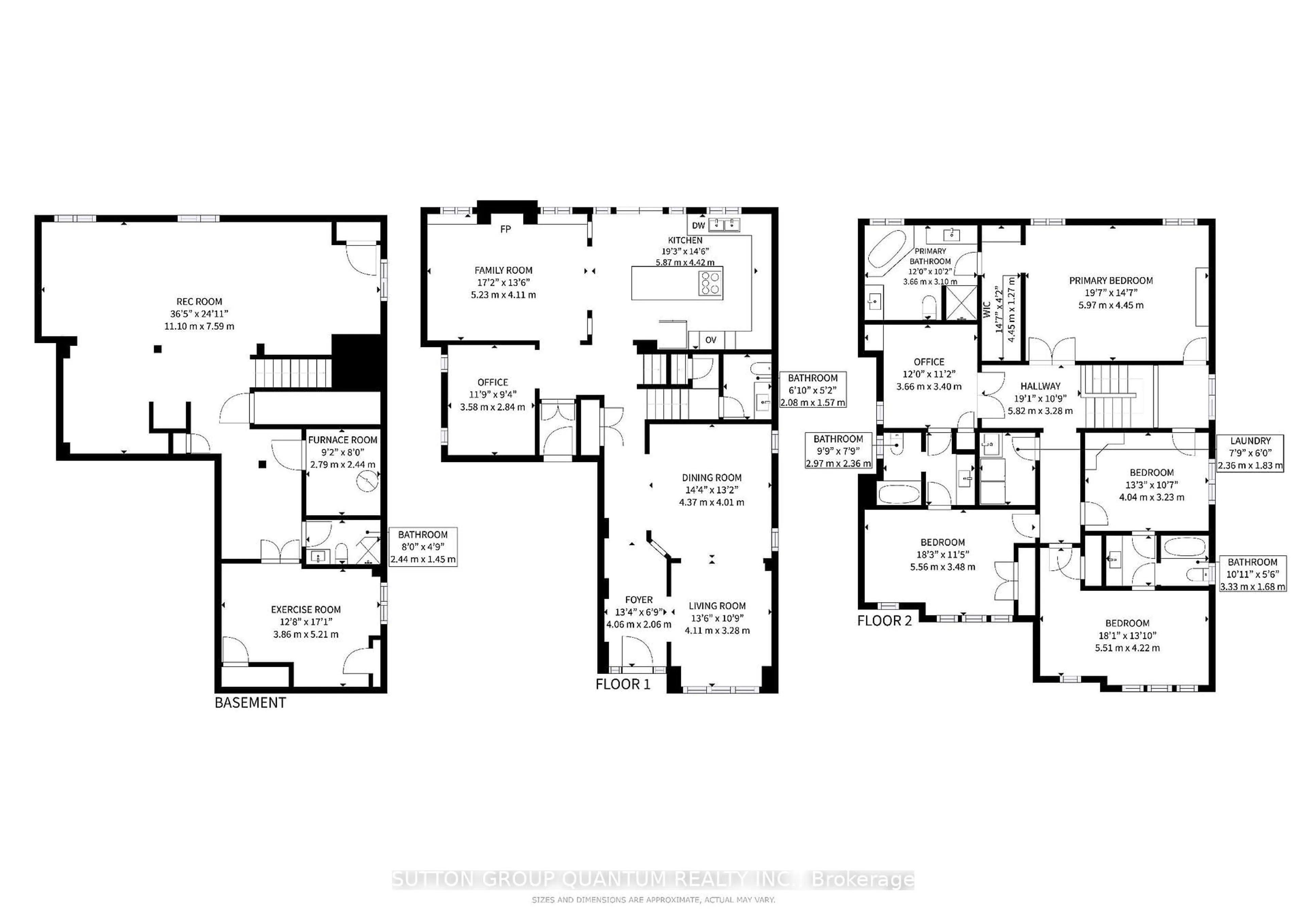 Floor plan for 556 Bridgeview Rd, Oakville Ontario L6M 0P2