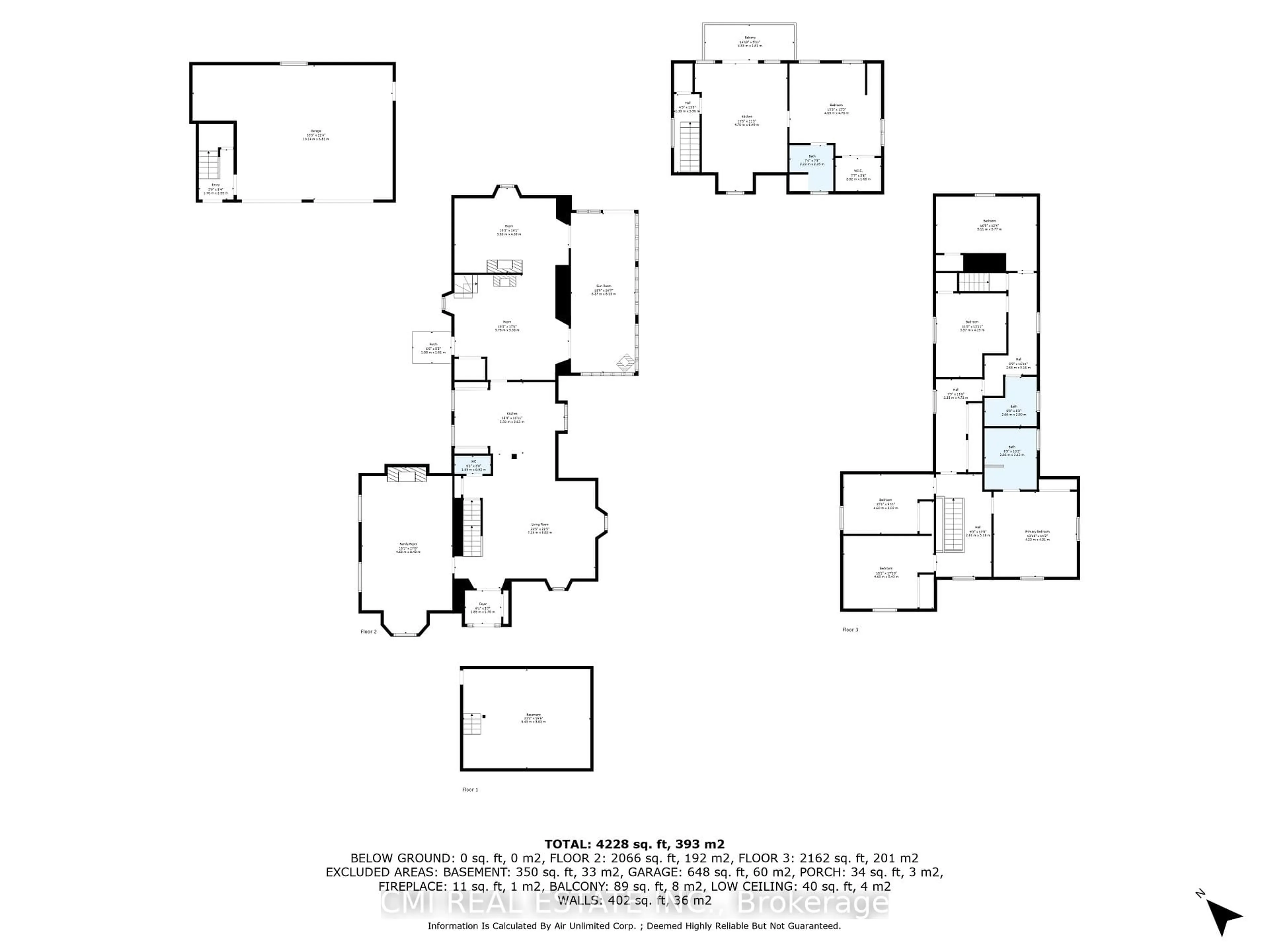 Floor plan for 4143 Cedar Springs Rd, Burlington Ontario L7P 0P6