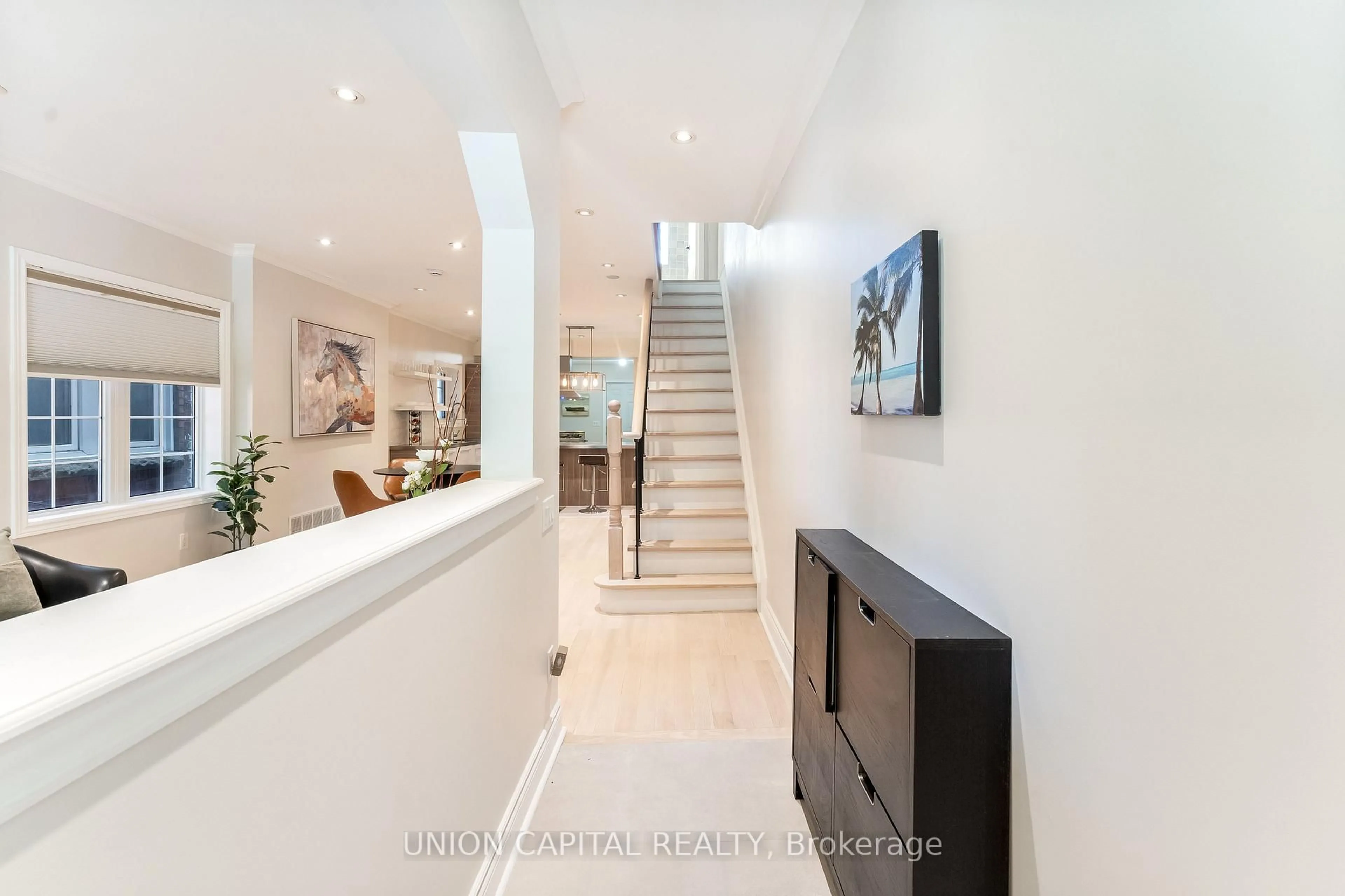 Indoor foyer for 56 Cloverdale Rd, Toronto Ontario M6N 3L5