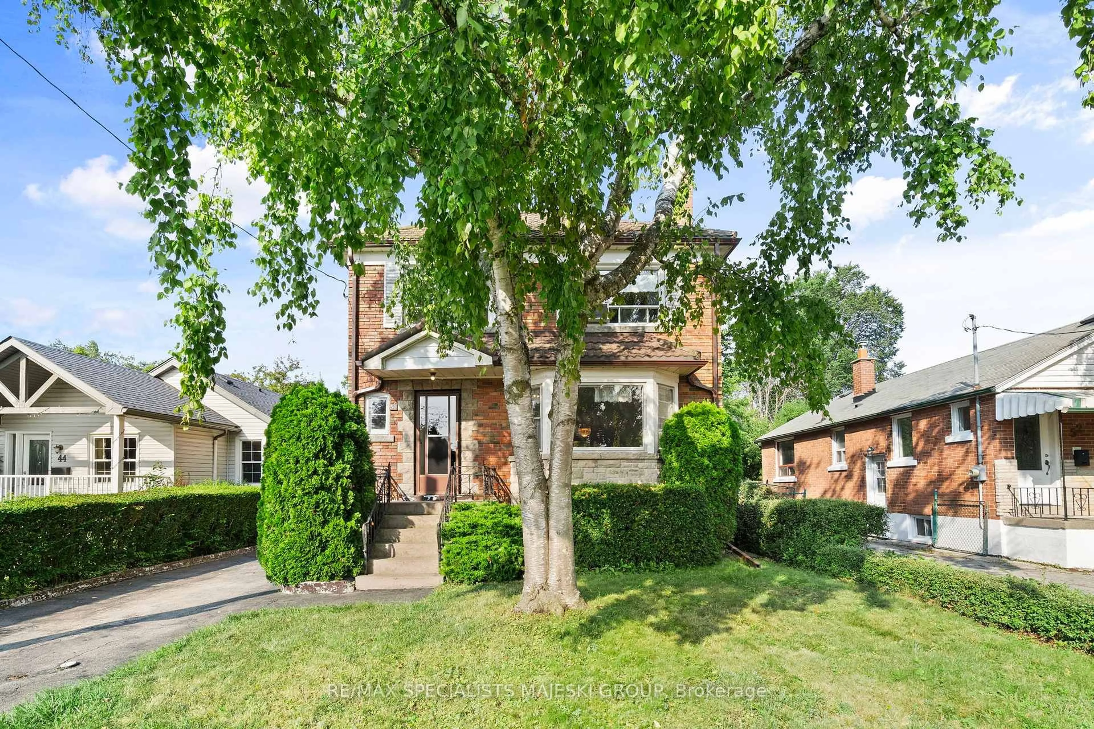 Home with brick exterior material, street for 50 Twenty Third St, Toronto Ontario M8V 3M6