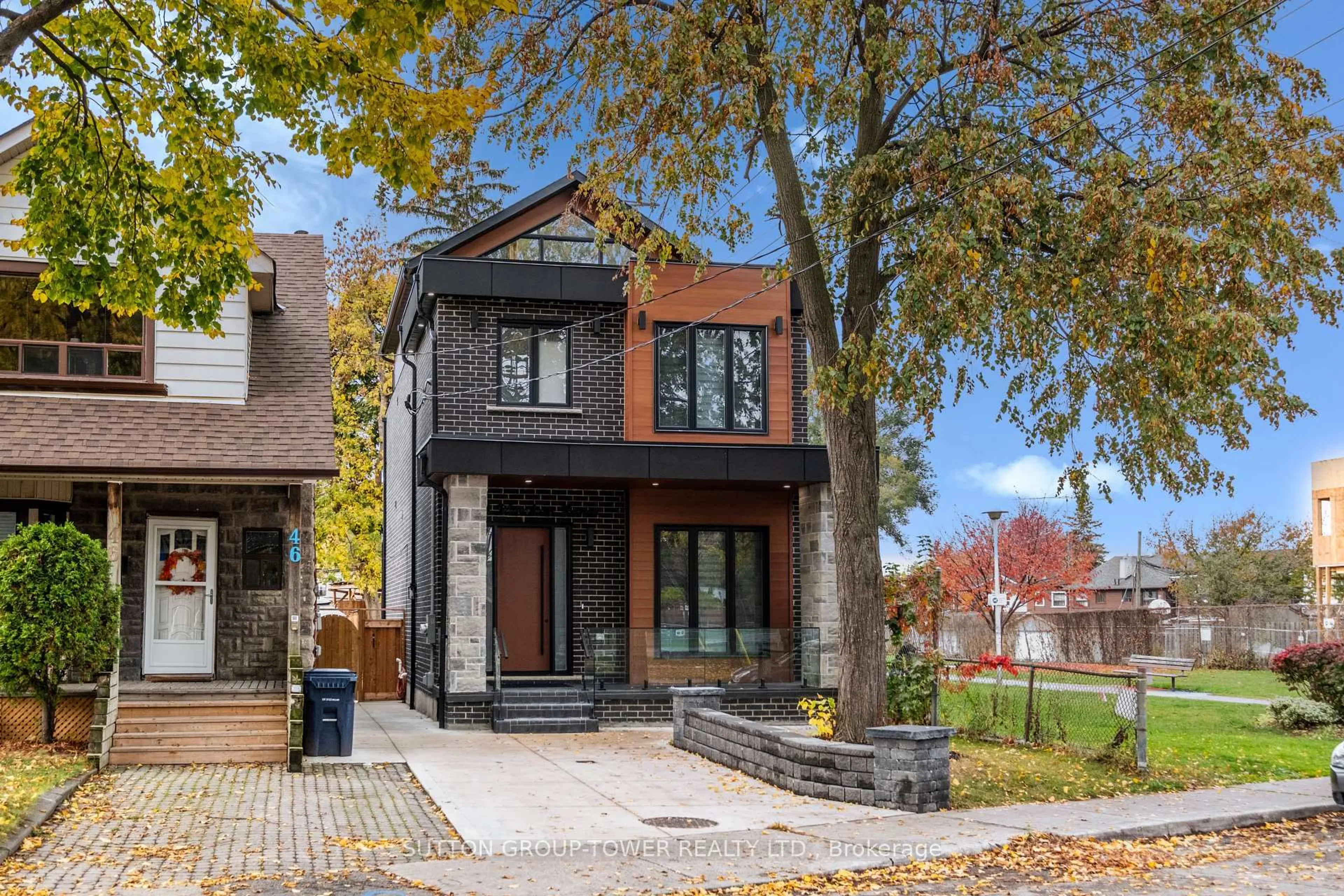Home with brick exterior material, street for 48 Silverthorn Ave, Toronto Ontario M6N 3J8