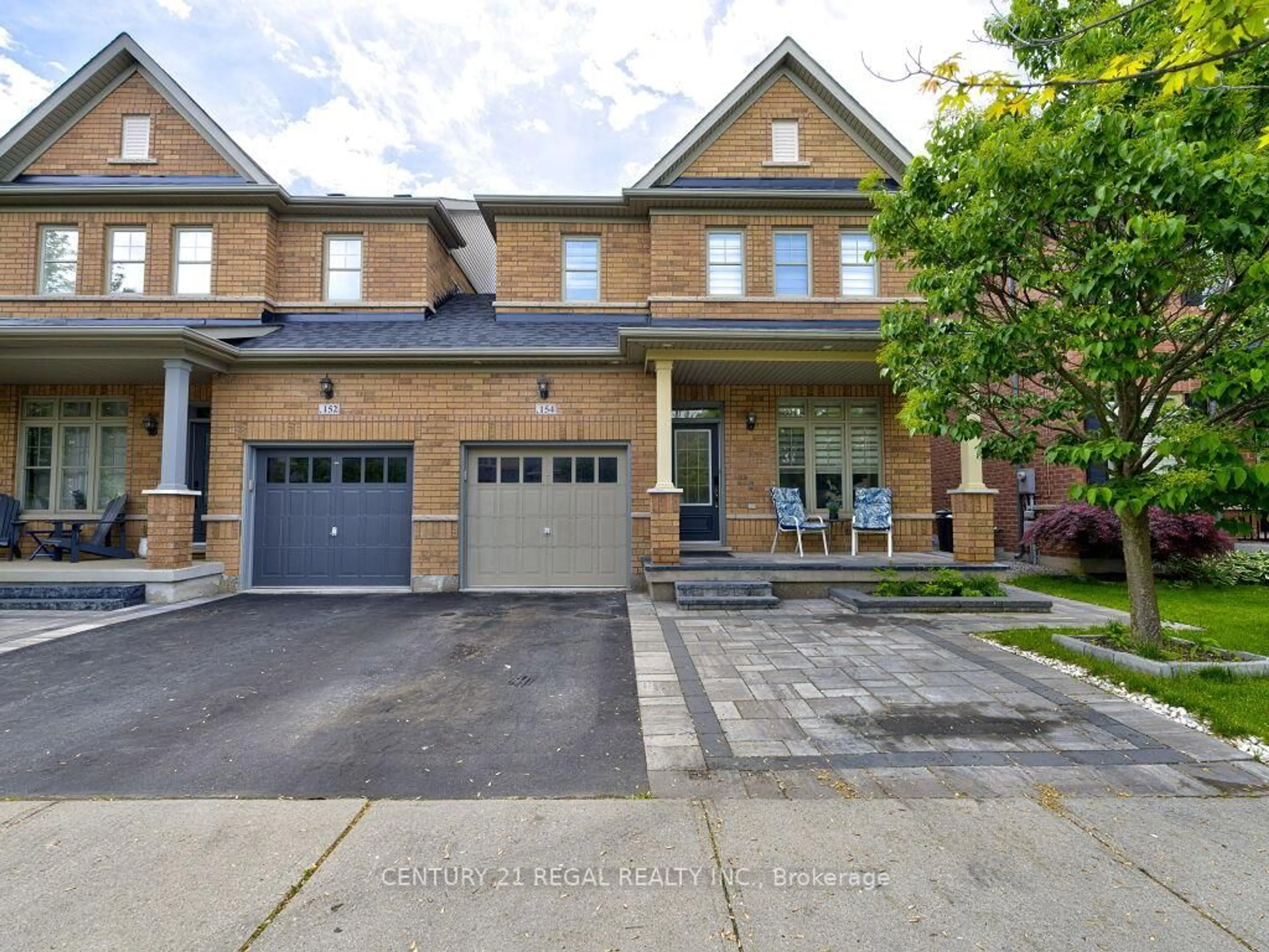 Home with brick exterior material, street for 154 Swindale Dr, Milton Ontario L9T 0V7