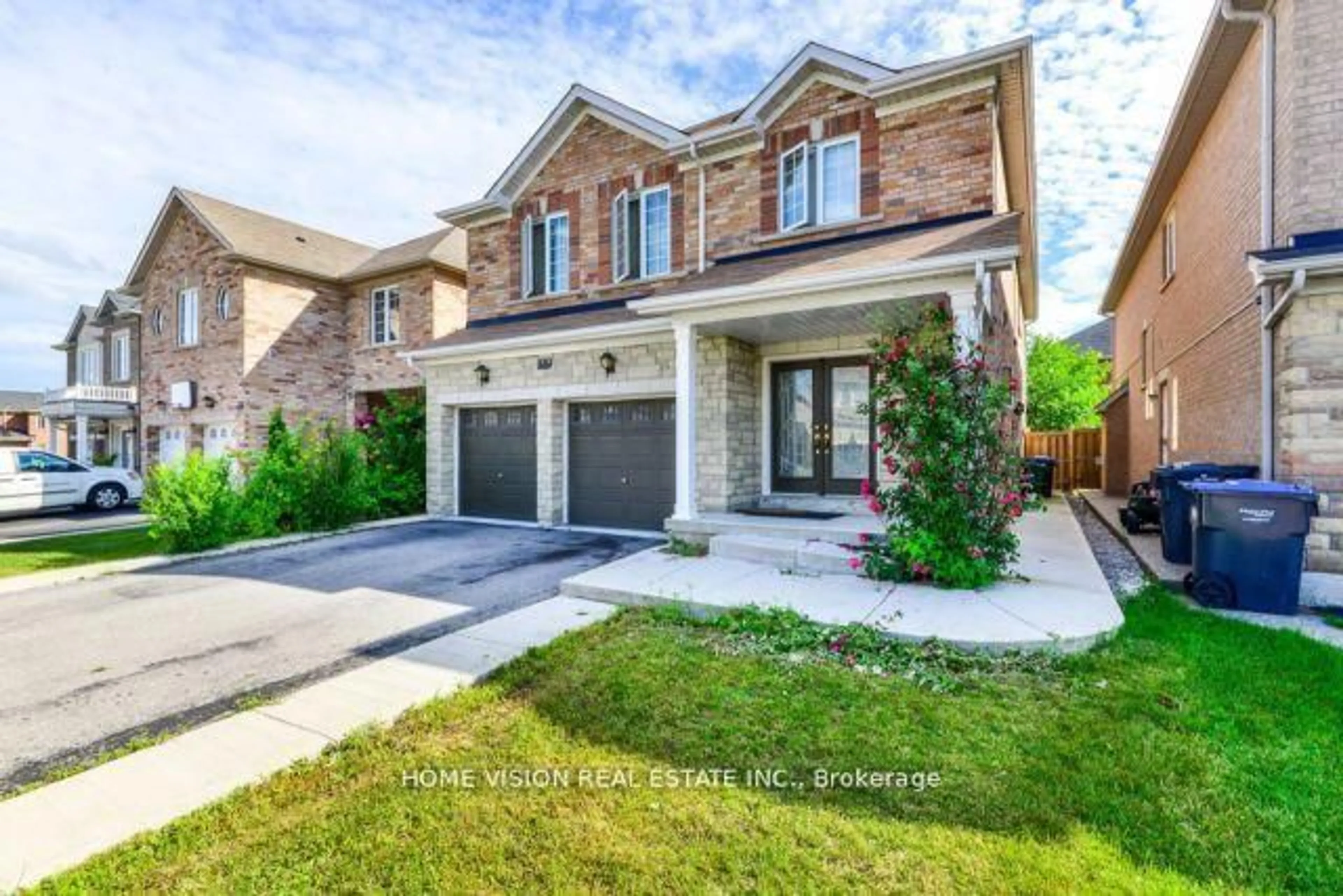 Home with brick exterior material, street for 7174 Saint Barbara Blvd, Mississauga Ontario L5W 0C4