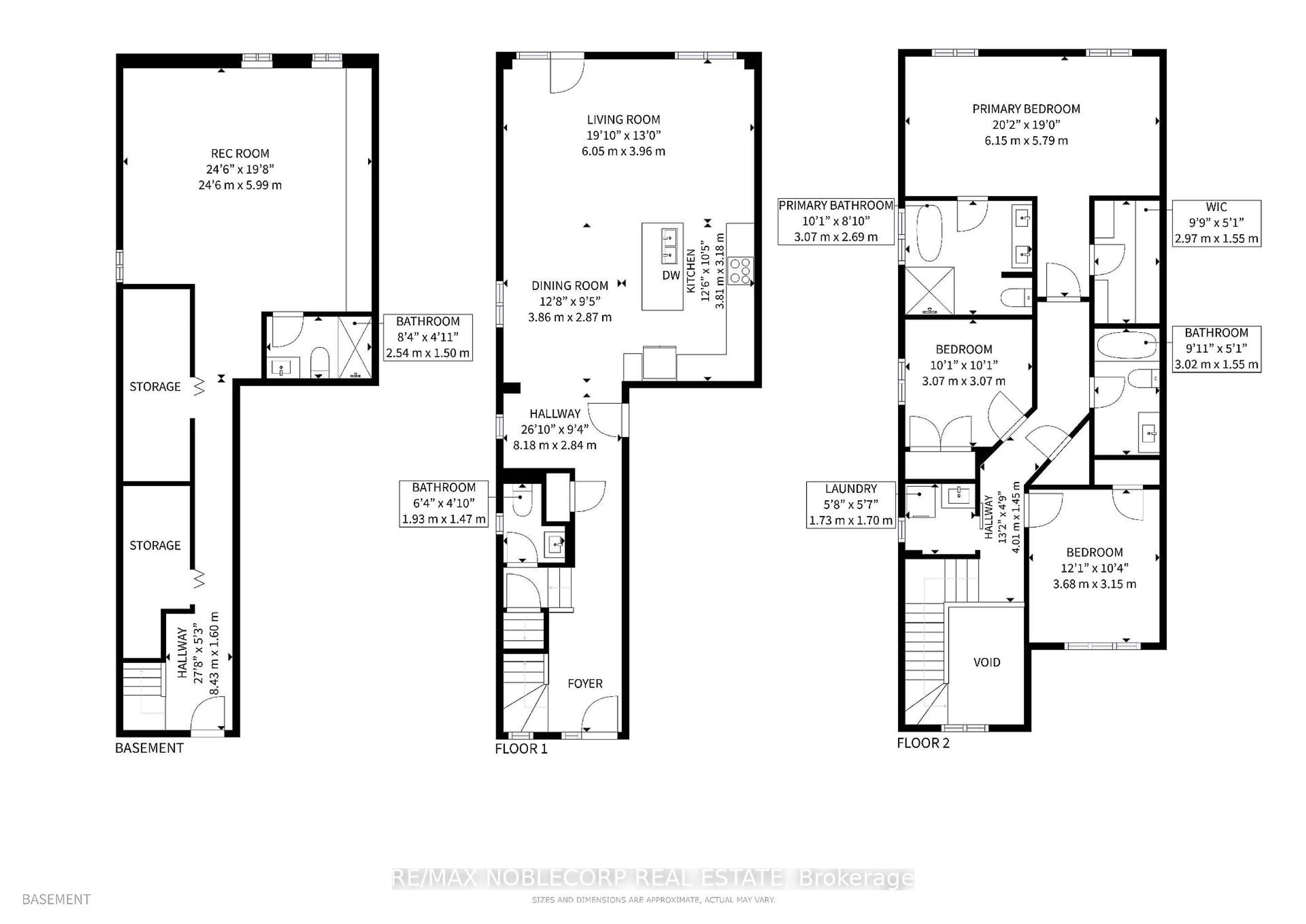 Floor plan for 593 Settlers Rd, Oakville Ontario L6M 4K6