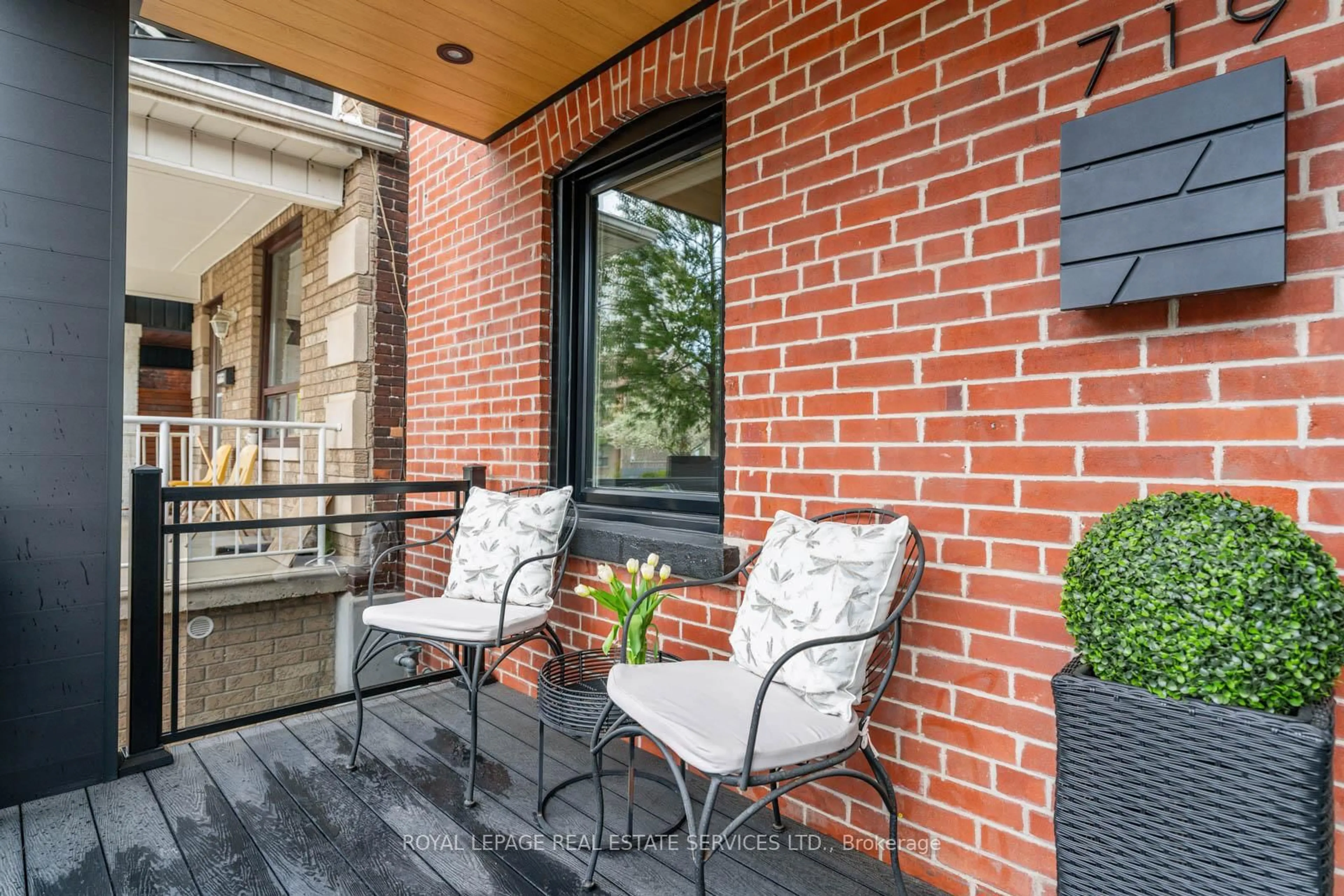Home with brick exterior material, street for 719 St Clarens Ave, Toronto Ontario M6H 3X2