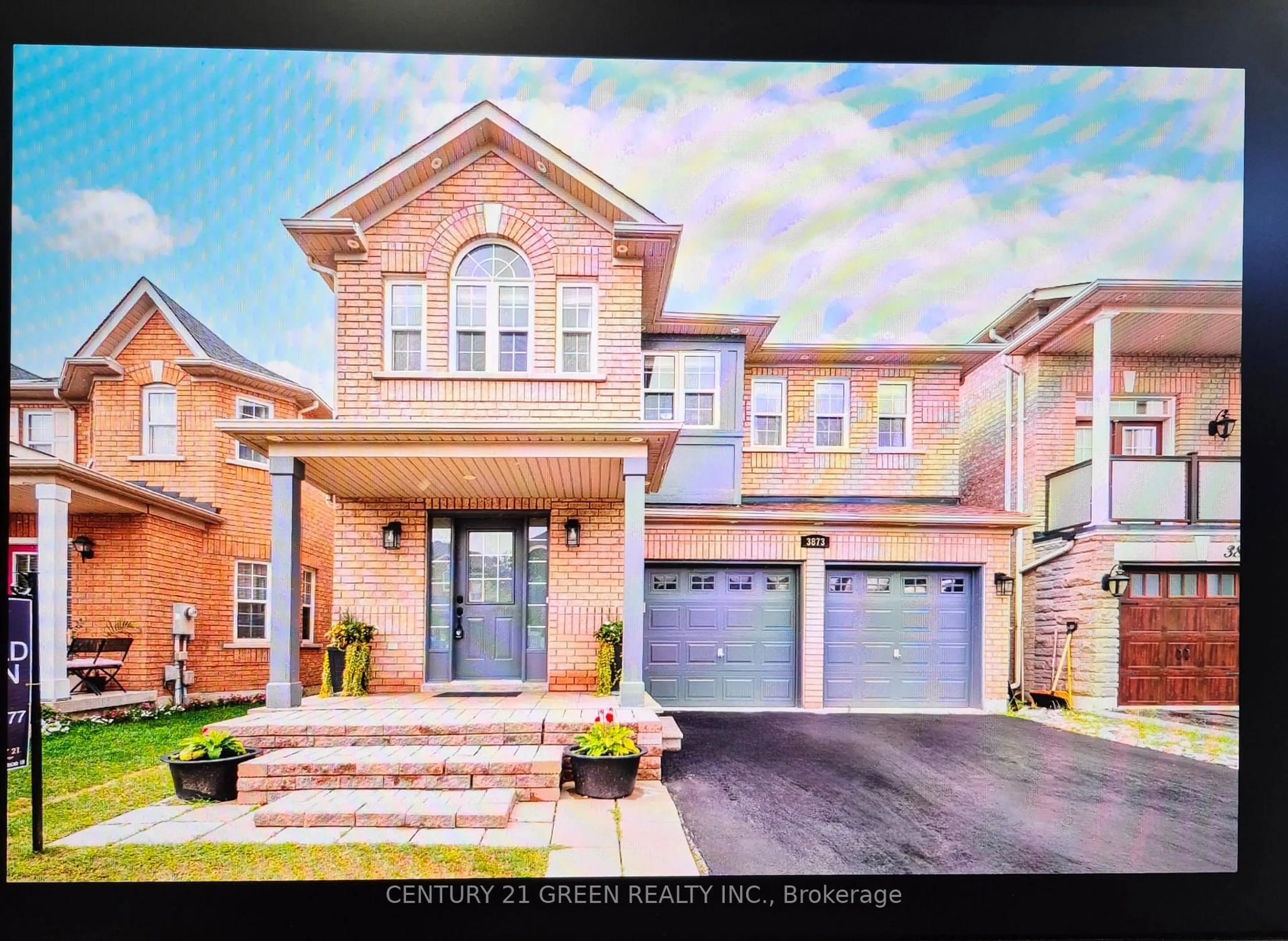 Home with brick exterior material, street for 3873 Brinwood Gate, Mississauga Ontario L5M 7H3