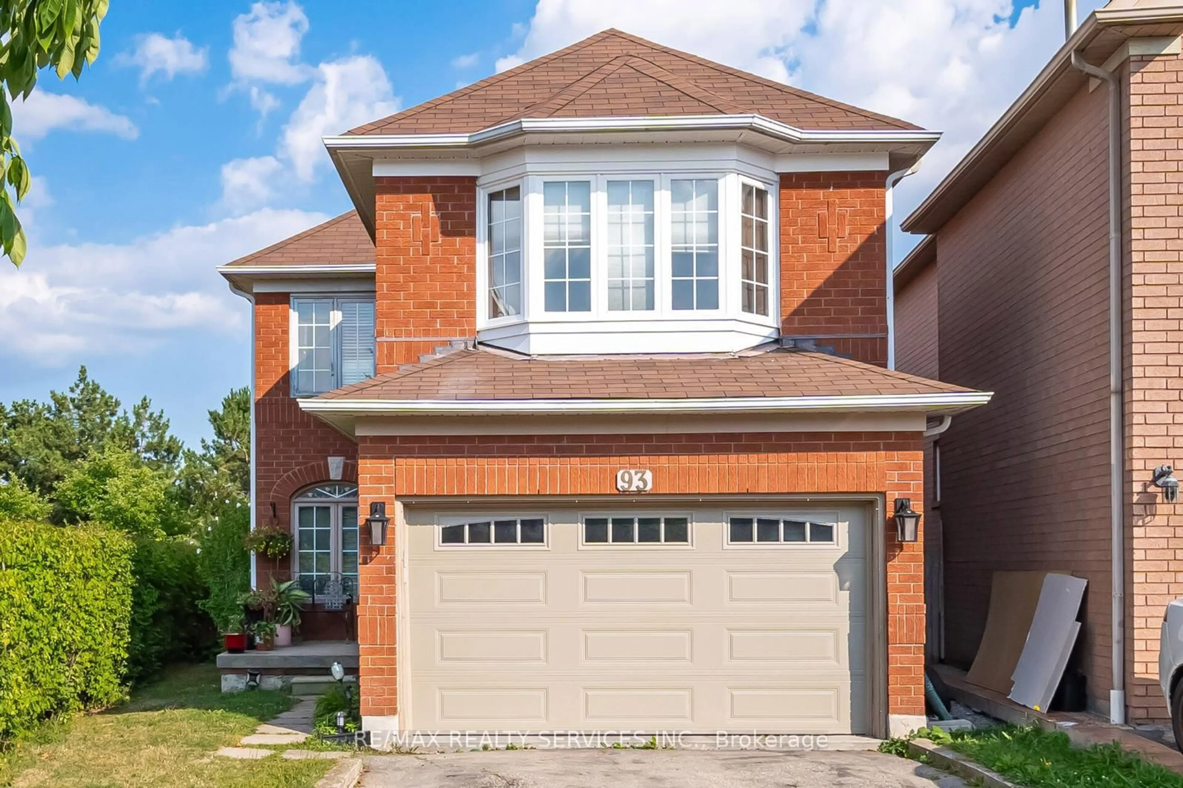 Home with brick exterior material, street for 93 Alaskan Summit Crt, Brampton Ontario L6R 1N9