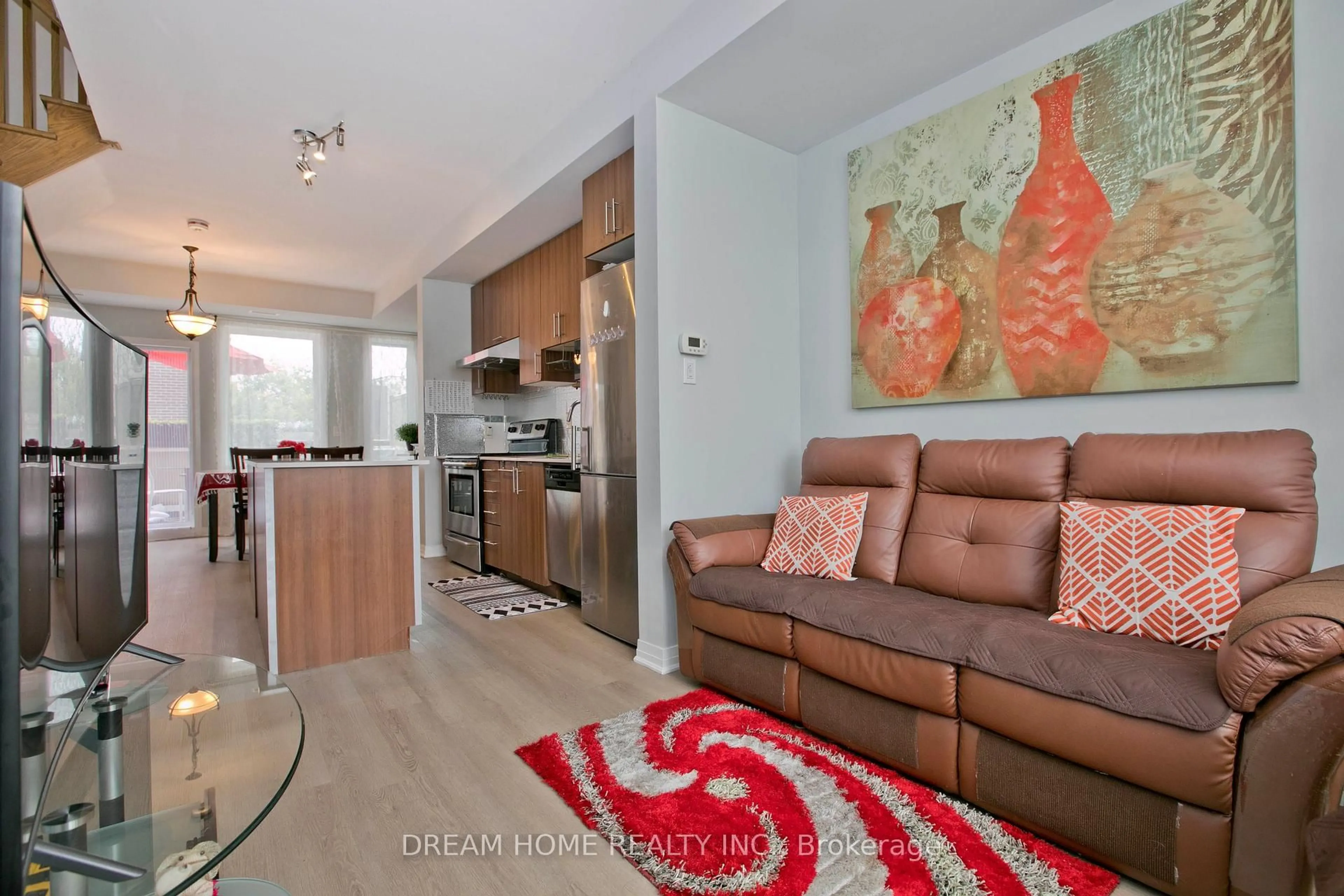 Open concept kitchen, unknown for 120 Frederick Tisdale Dr #U 4, Toronto Ontario M3K 0A8