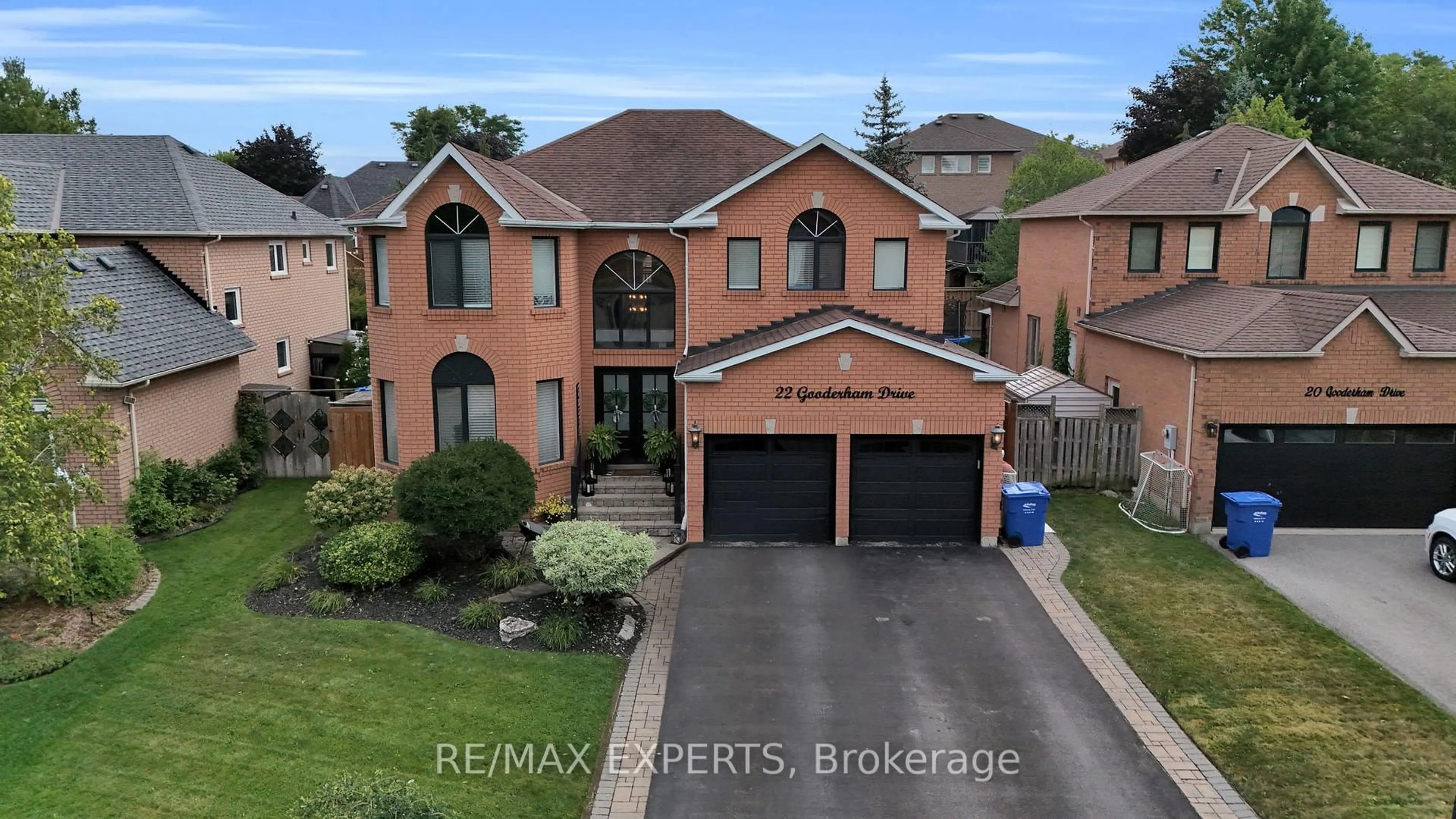 Home with brick exterior material, street for 22 Gooderham Dr, Halton Hills Ontario L7G 5R6