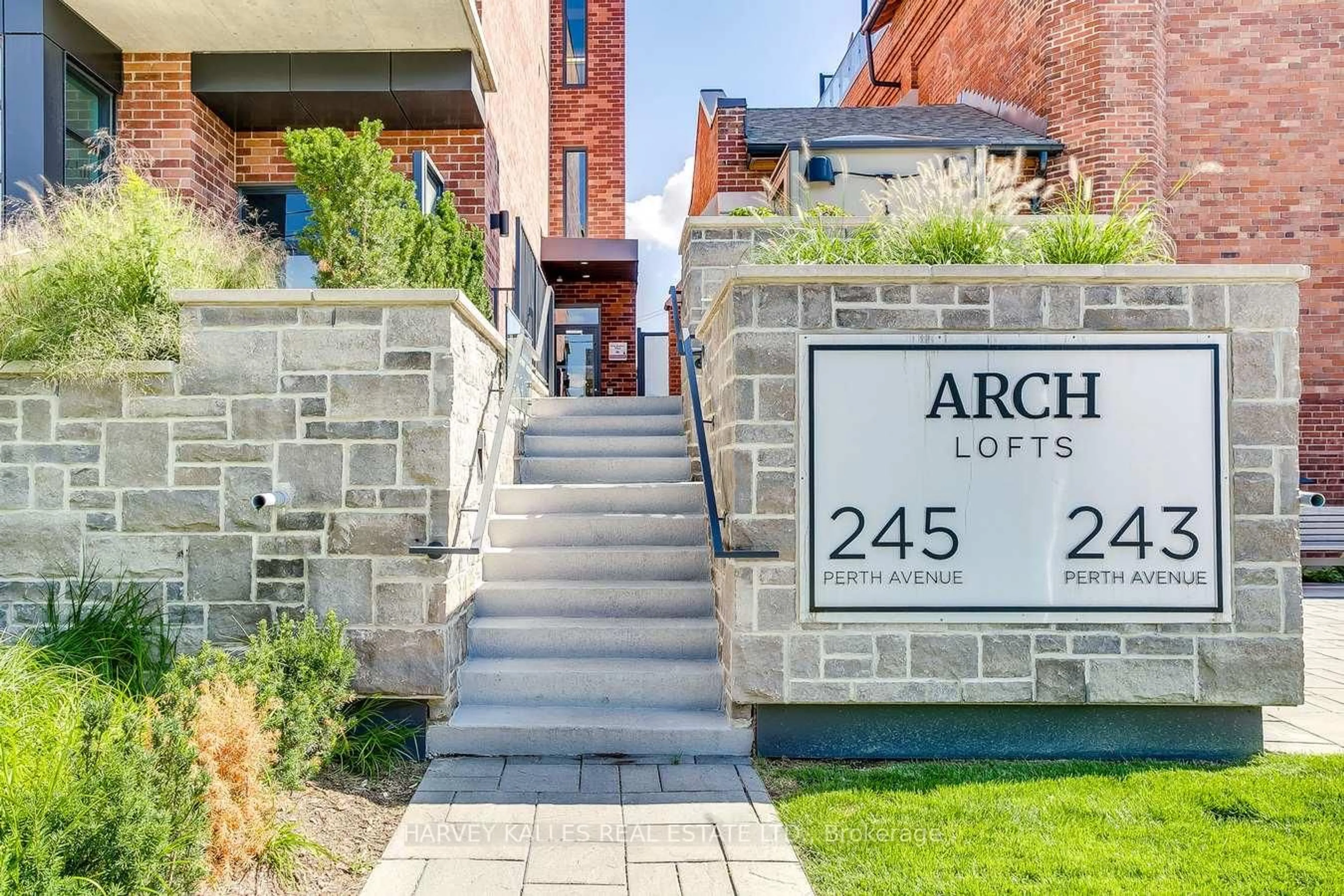 Home with brick exterior material, street for 243 Perth Ave #C-105, Toronto Ontario M6P 3X9