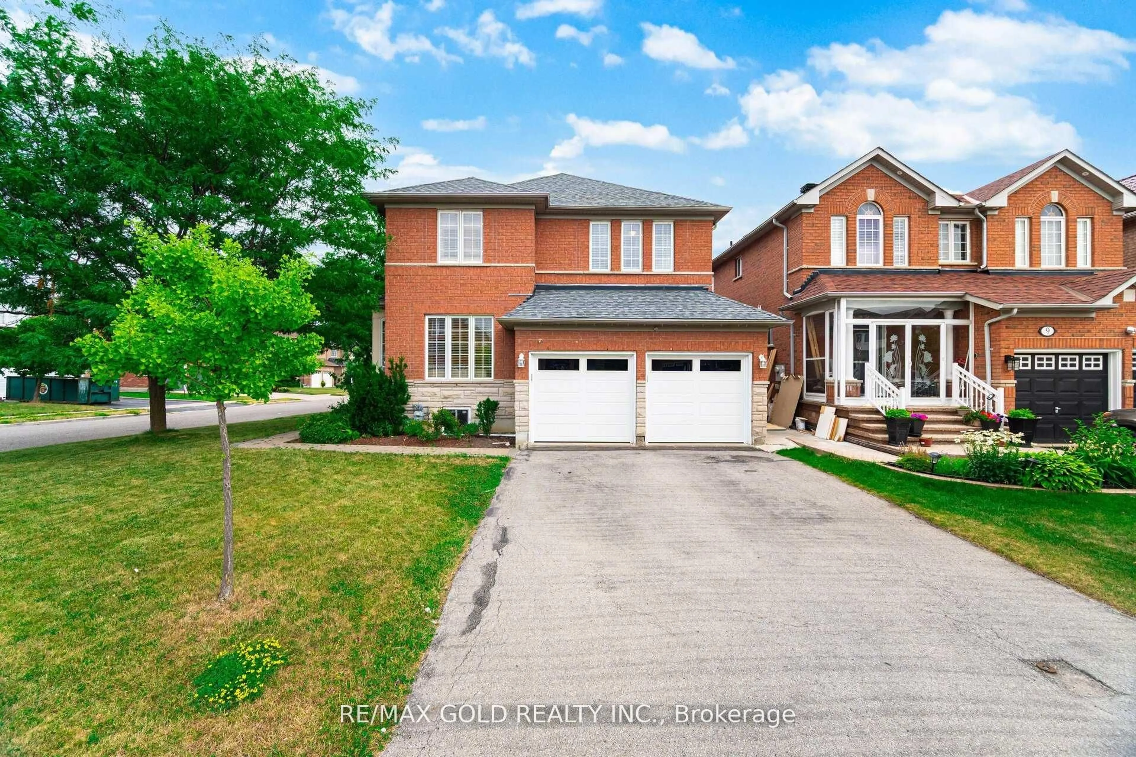 Home with brick exterior material, street for 14 Martineau Rd, Brampton Ontario L6P 1H2