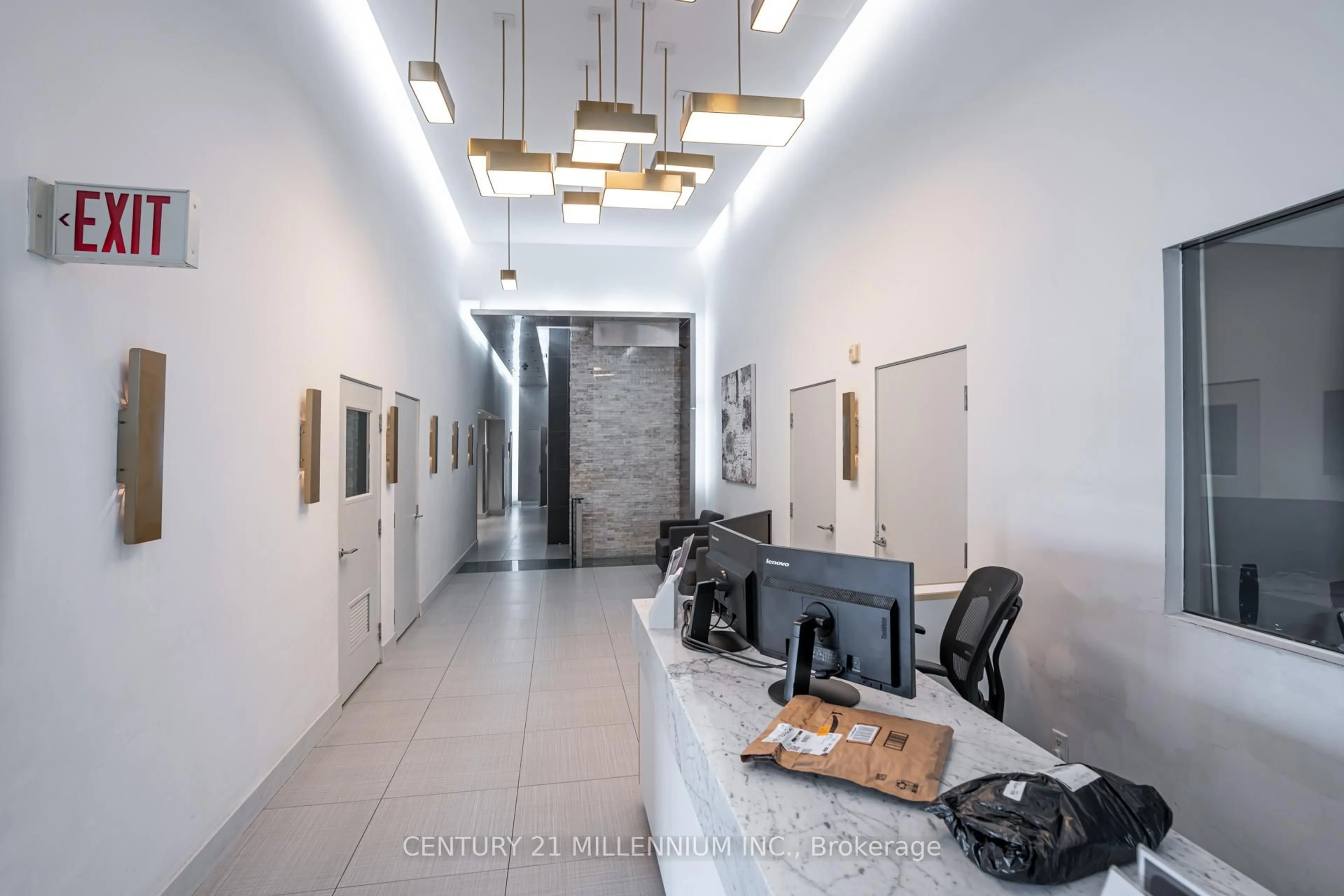 Indoor foyer for 1050 The Queensway #615, Toronto Ontario M8Z 0A8