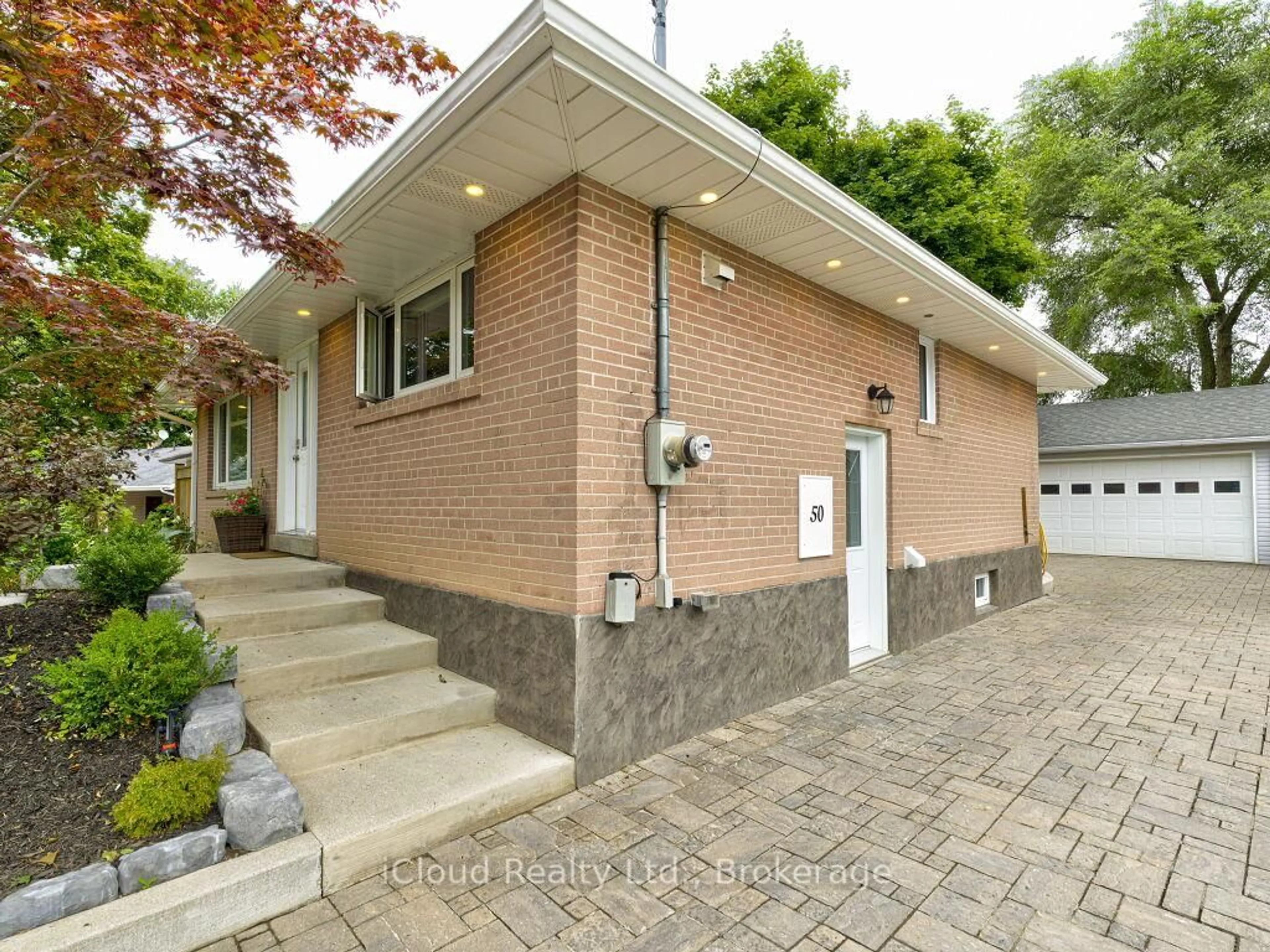 Home with brick exterior material, street for 50 McGilvray Cres, Halton Hills Ontario L7G 1L6