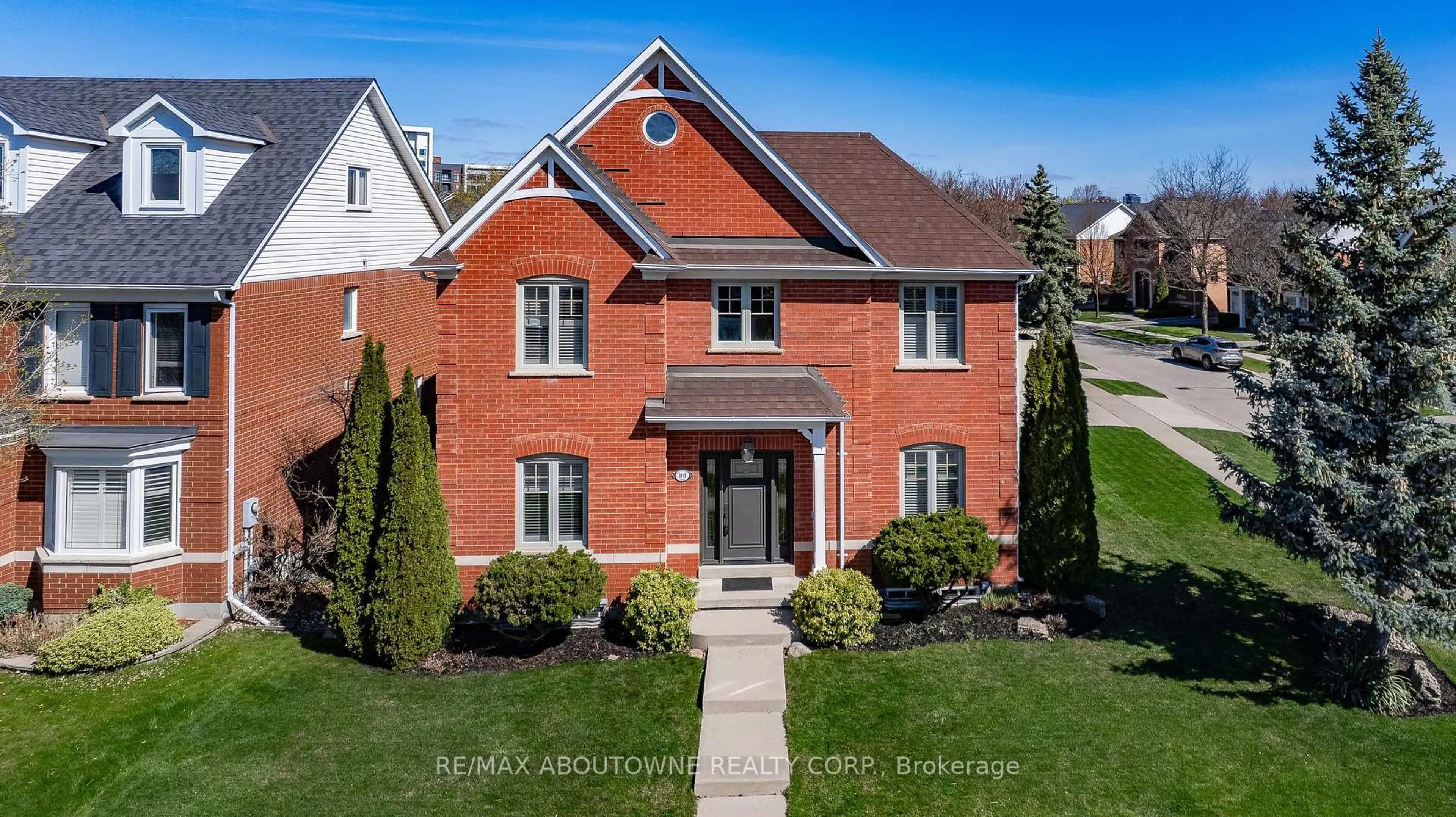 Home with brick exterior material, street for 101 Westchester Rd, Oakville Ontario L6H 6H8