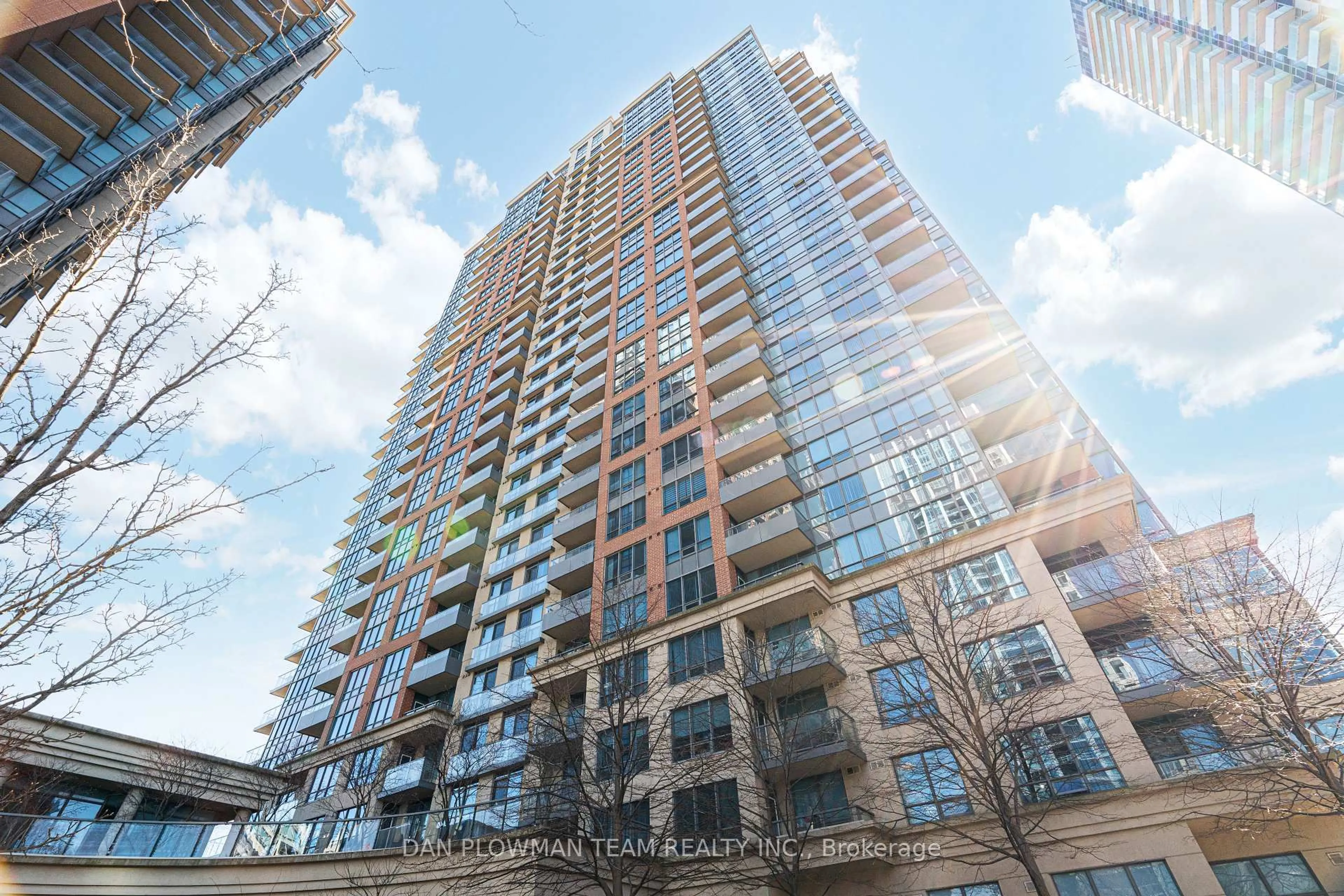 A pic from outside/outdoor area/front of a property/back of a property/a pic from drone, building for 35 Viking Lane #2045, Toronto Ontario M9B 0A2