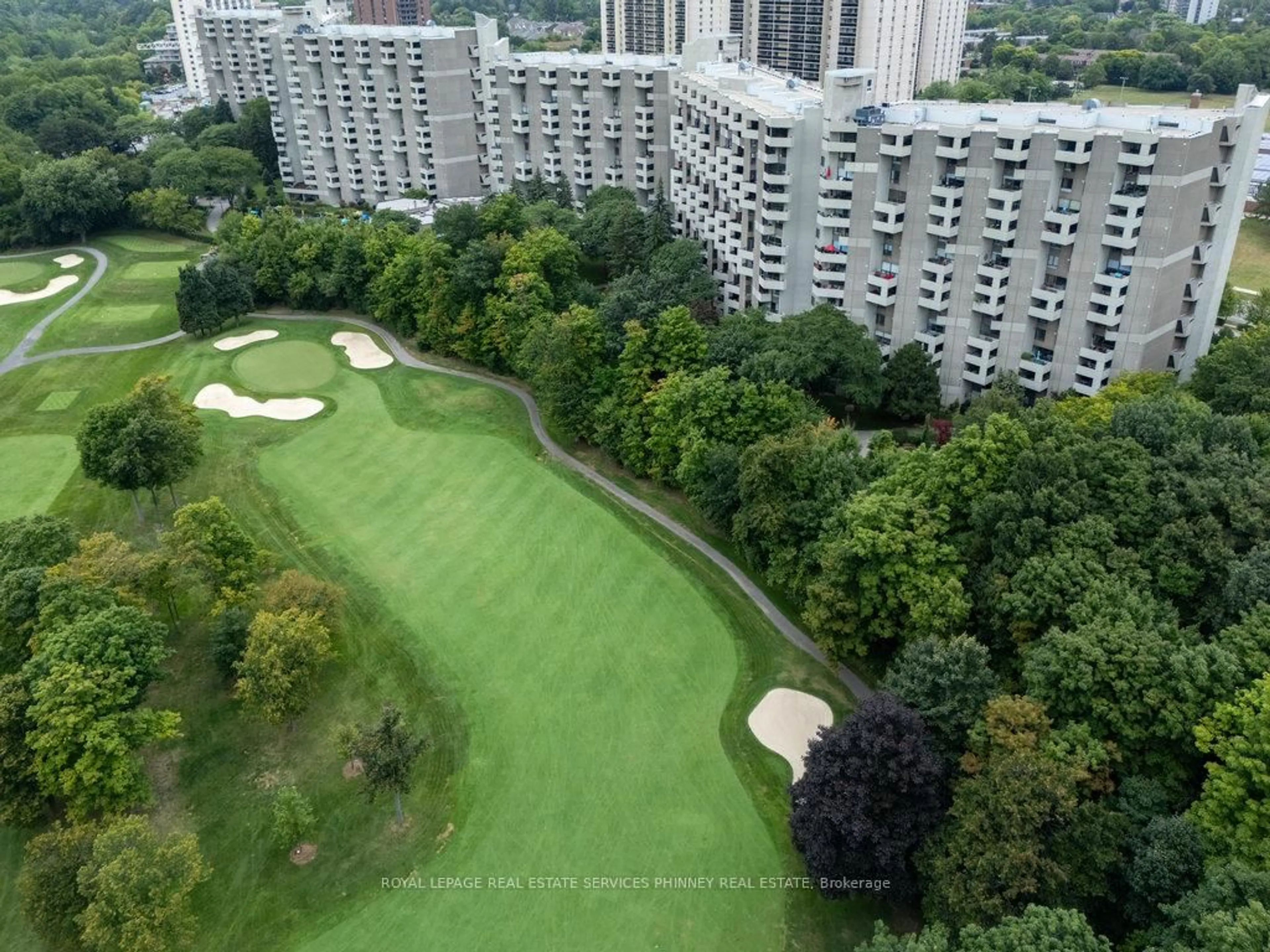 A pic from outside/outdoor area/front of a property/back of a property/a pic from drone, city buildings view from balcony for 288 Mill Rd #A34, Toronto Ontario M9C 4X7