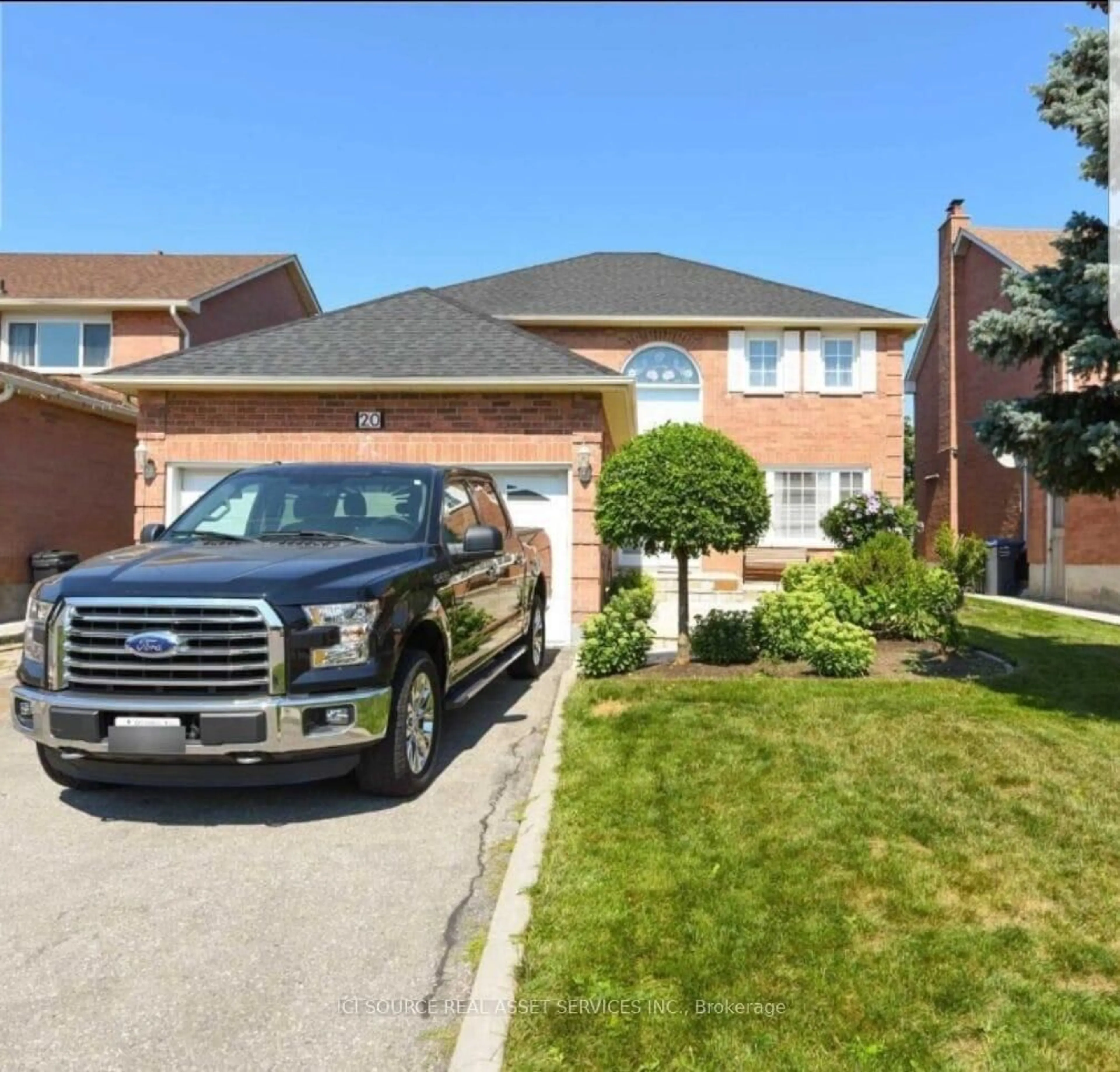 Home with brick exterior material, street for 20 Plover Pl, Brampton Ontario L6W 4C5