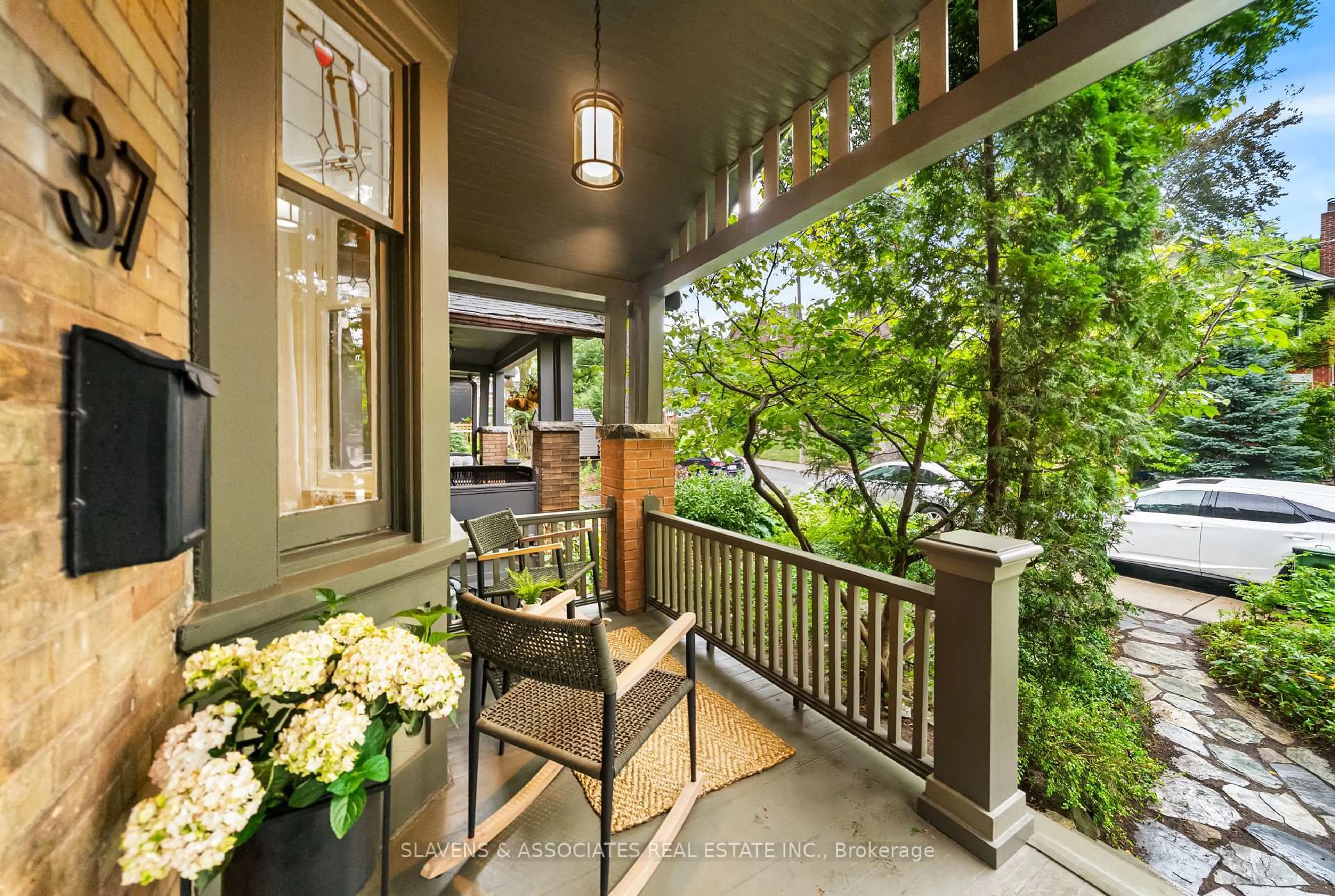 Patio, water/lake/river/ocean view for 37 Constance St, Toronto Ontario M6R 1S3
