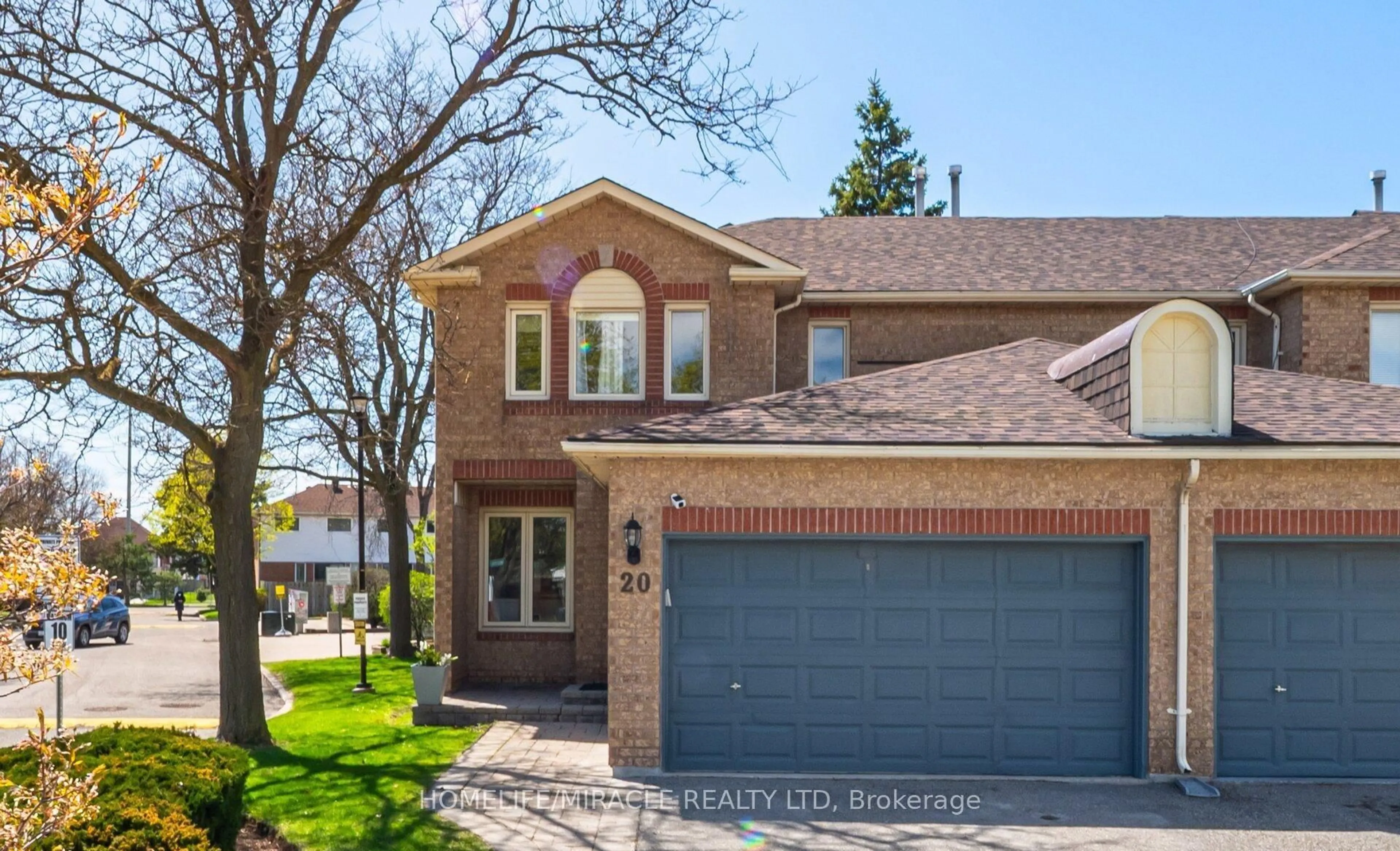 Home with brick exterior material, street for 20 Wayne Nicol Dr, Brampton Ontario L6X 4H8