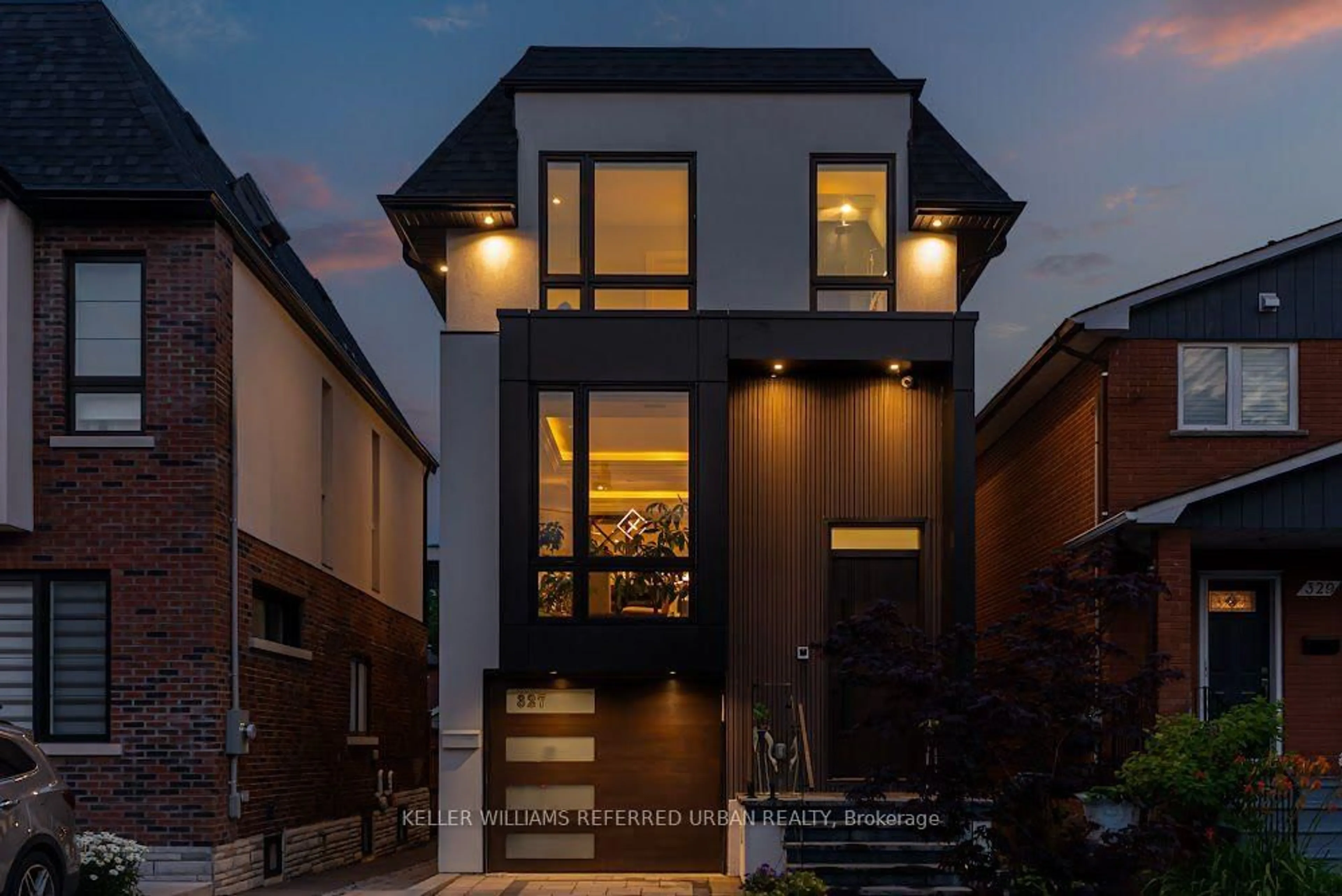 Home with brick exterior material, street for 327 Melrose St, Toronto Ontario M8Z 1G7