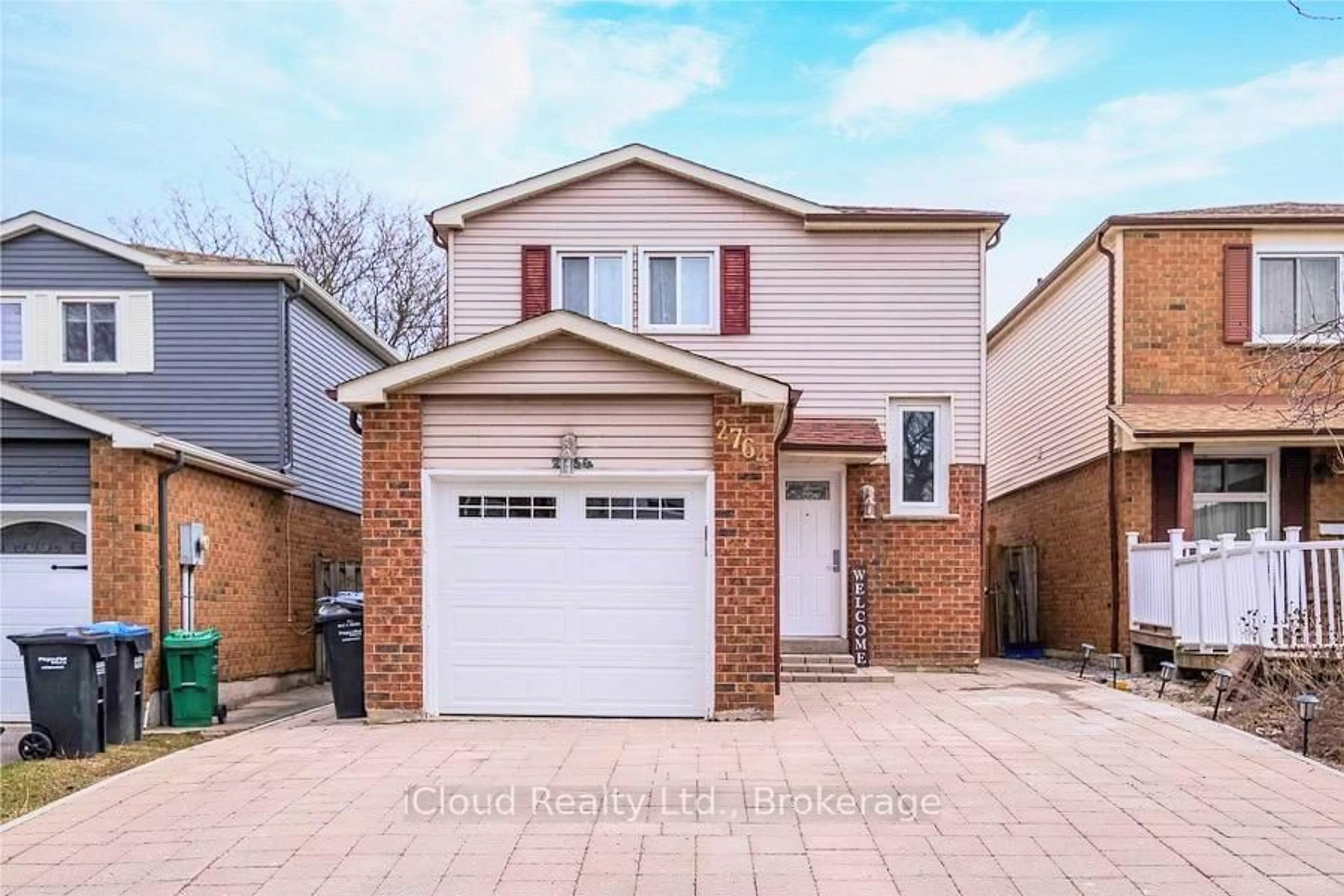 Home with brick exterior material, street for 2764 Willowmore Way, Mississauga Ontario L5N 3N9