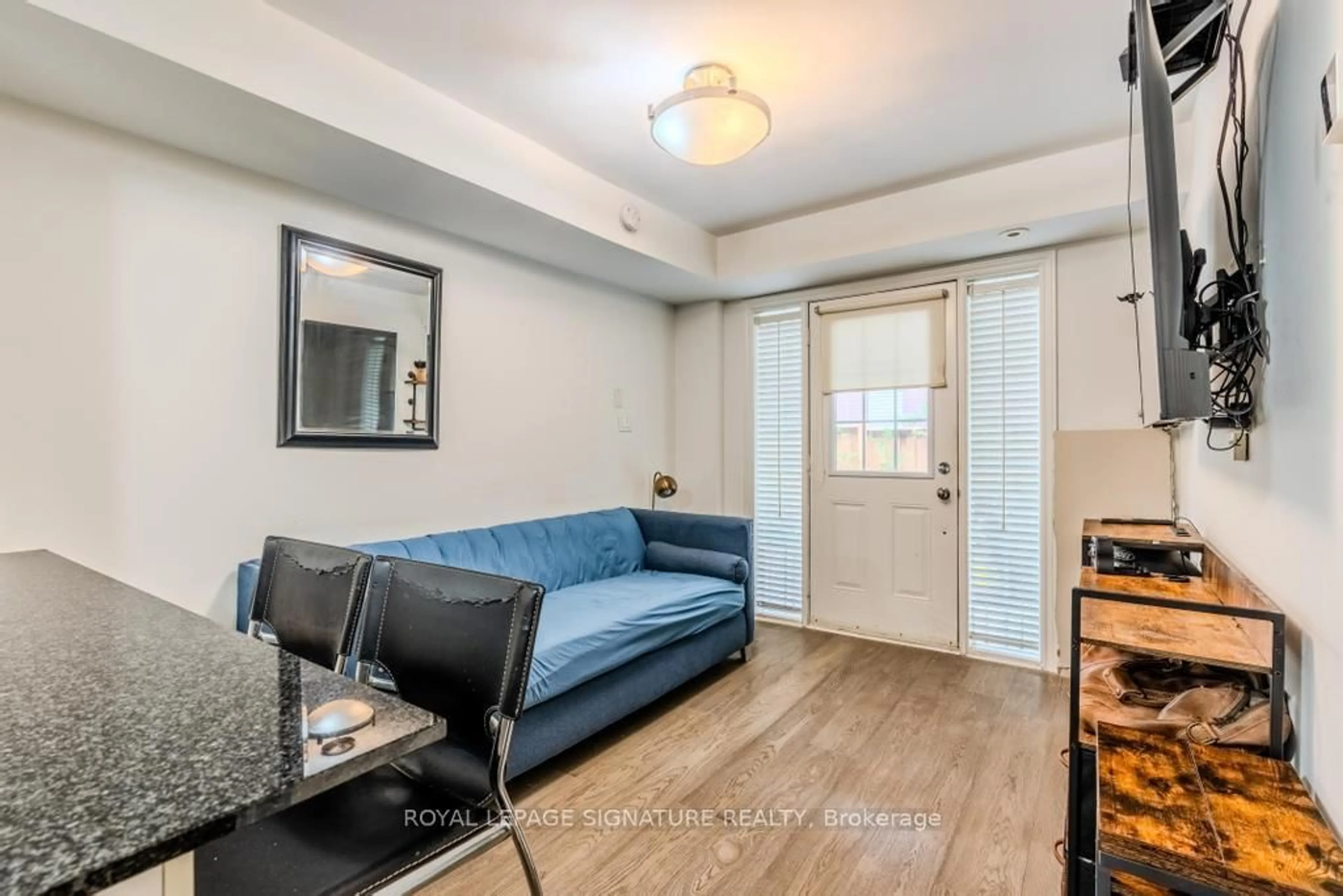 Living room with furniture, unknown for 10 Laidlaw St #703, Toronto Ontario M6K 1X2