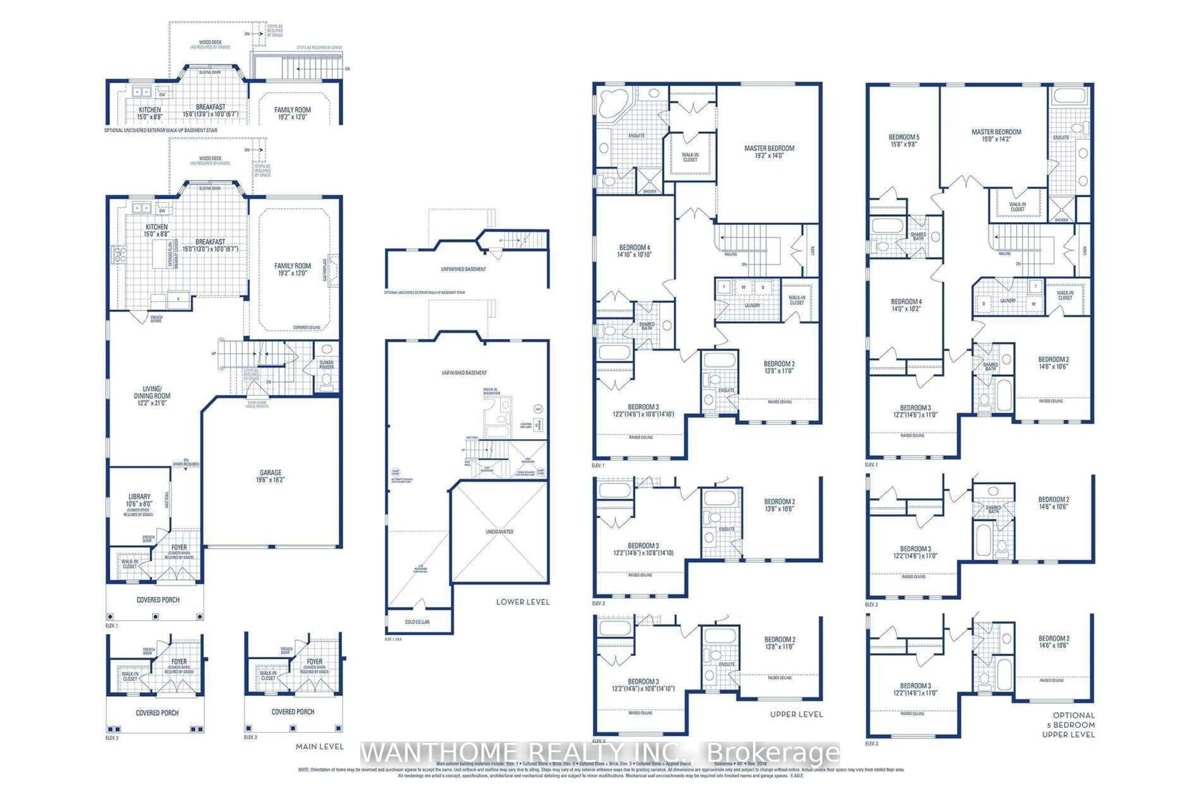 Floor plan for 156 Belmore Crt, Milton Ontario L9T 7K6