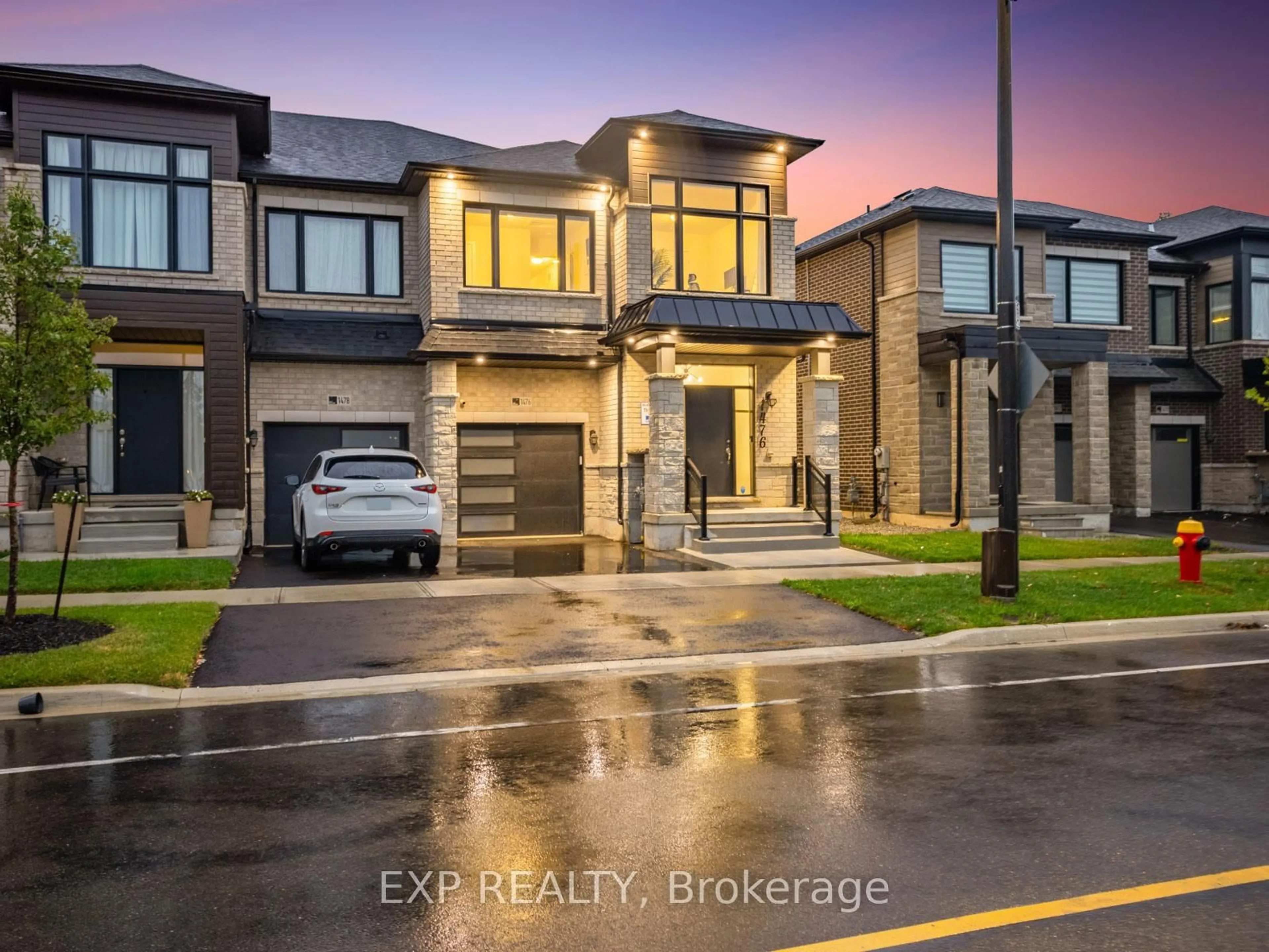 Home with brick exterior material, street for 1476 Rose Way, Milton Ontario L9T 7E7