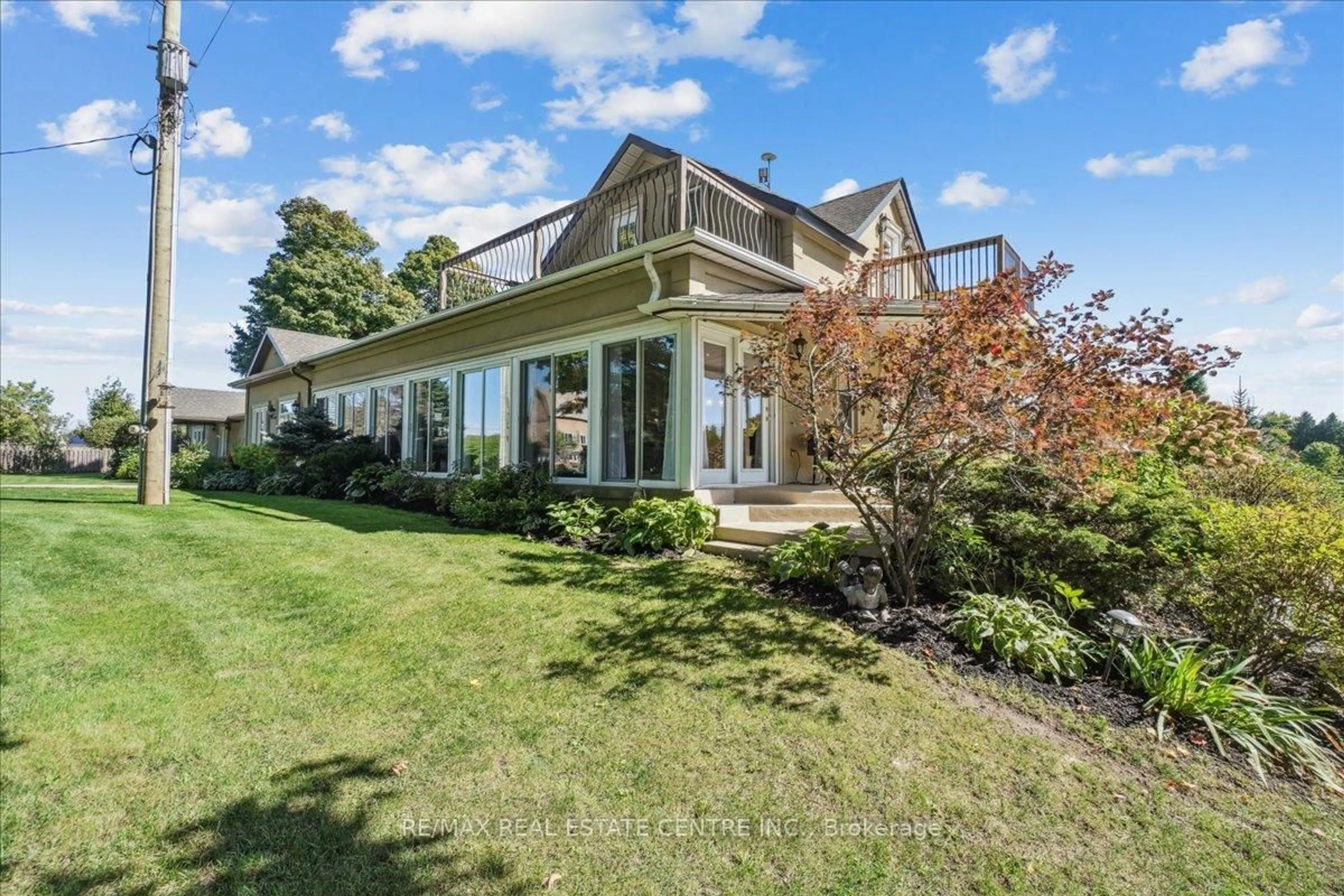 A pic from outside/outdoor area/front of a property/back of a property/a pic from drone, water/lake/river/ocean view for 12509 DUBLIN Line, Halton Hills Ontario L7J 2M1