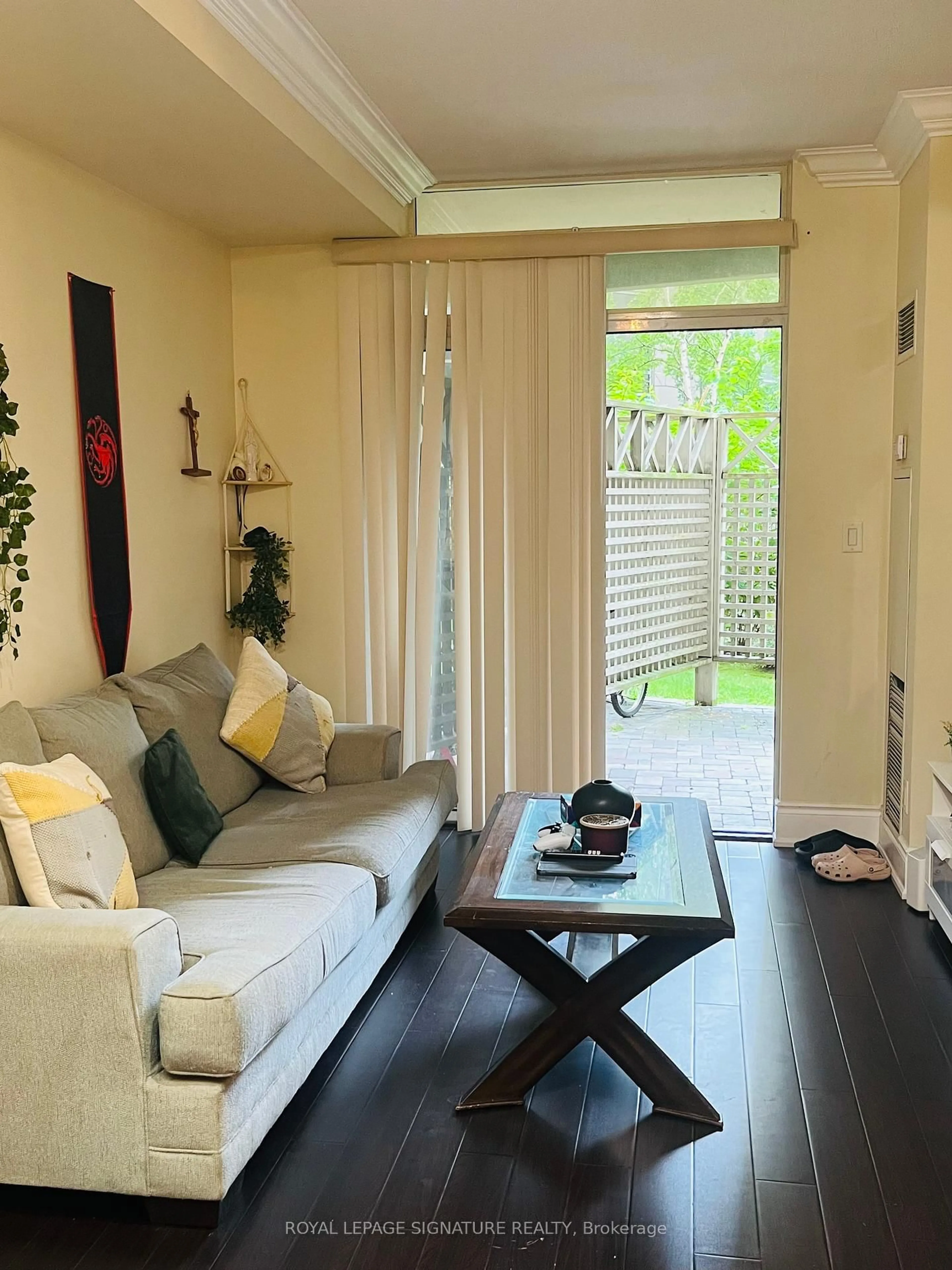 Living room with furniture, unknown for 3880 Duke Of York Blvd #202, Mississauga Ontario L5B 4M7