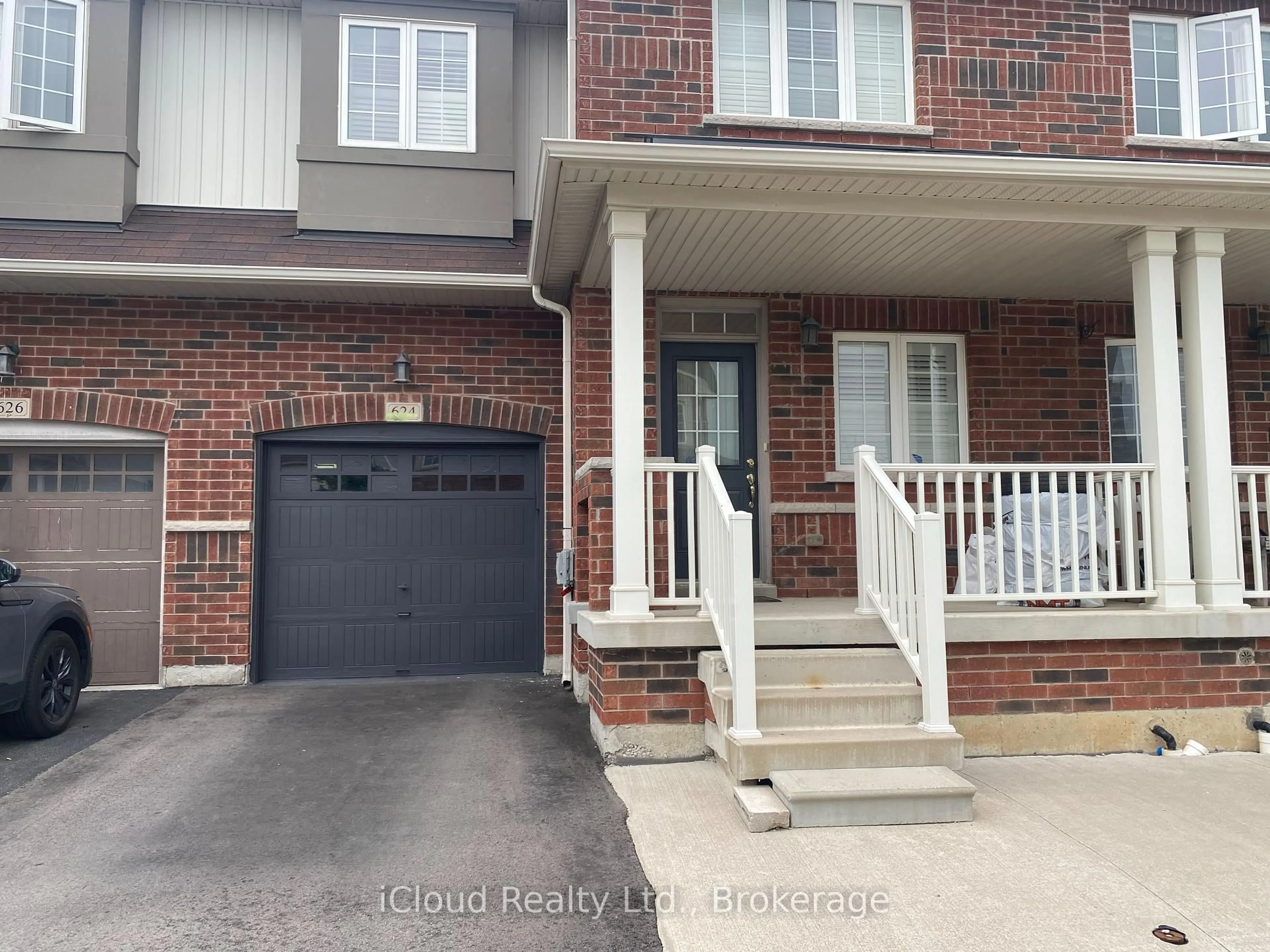 Home with brick exterior material, street for 624 Murray Meadows Pl, Milton Ontario L9T 8L7