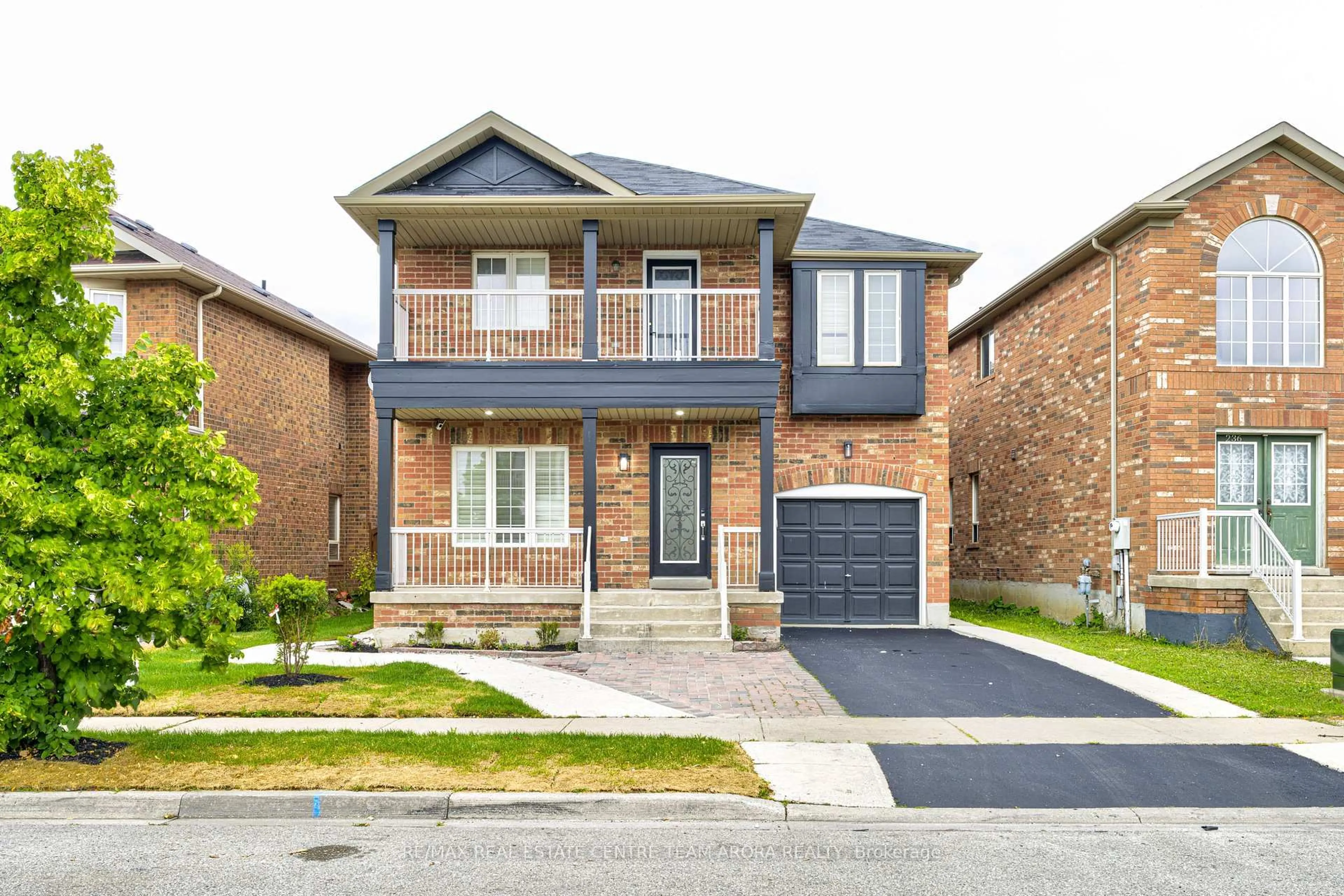 Home with brick exterior material, street for 234 Valleyway Dr, Brampton Ontario L6X 0N9