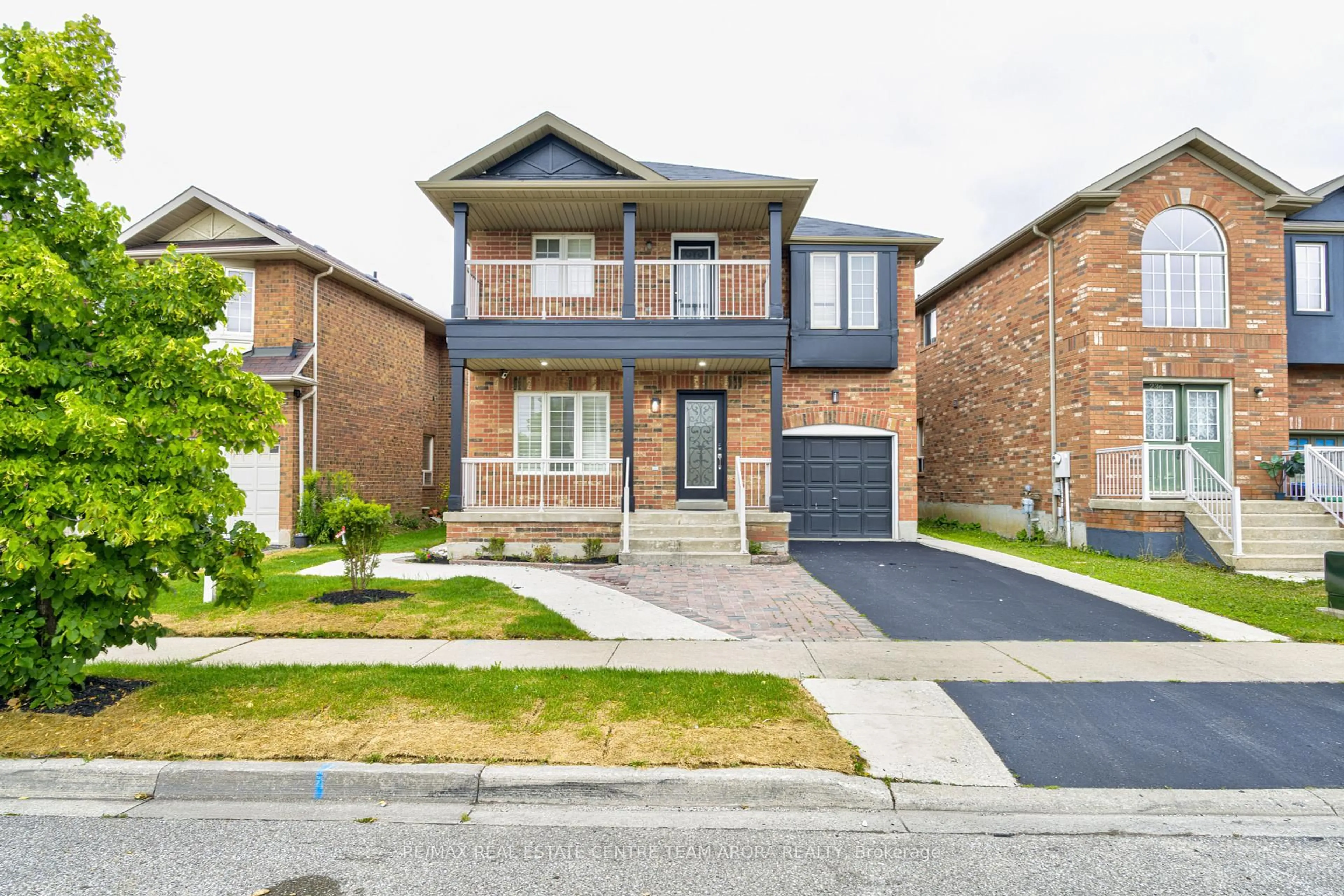 Home with brick exterior material, street for 234 Valleyway Dr, Brampton Ontario L6X 0N9