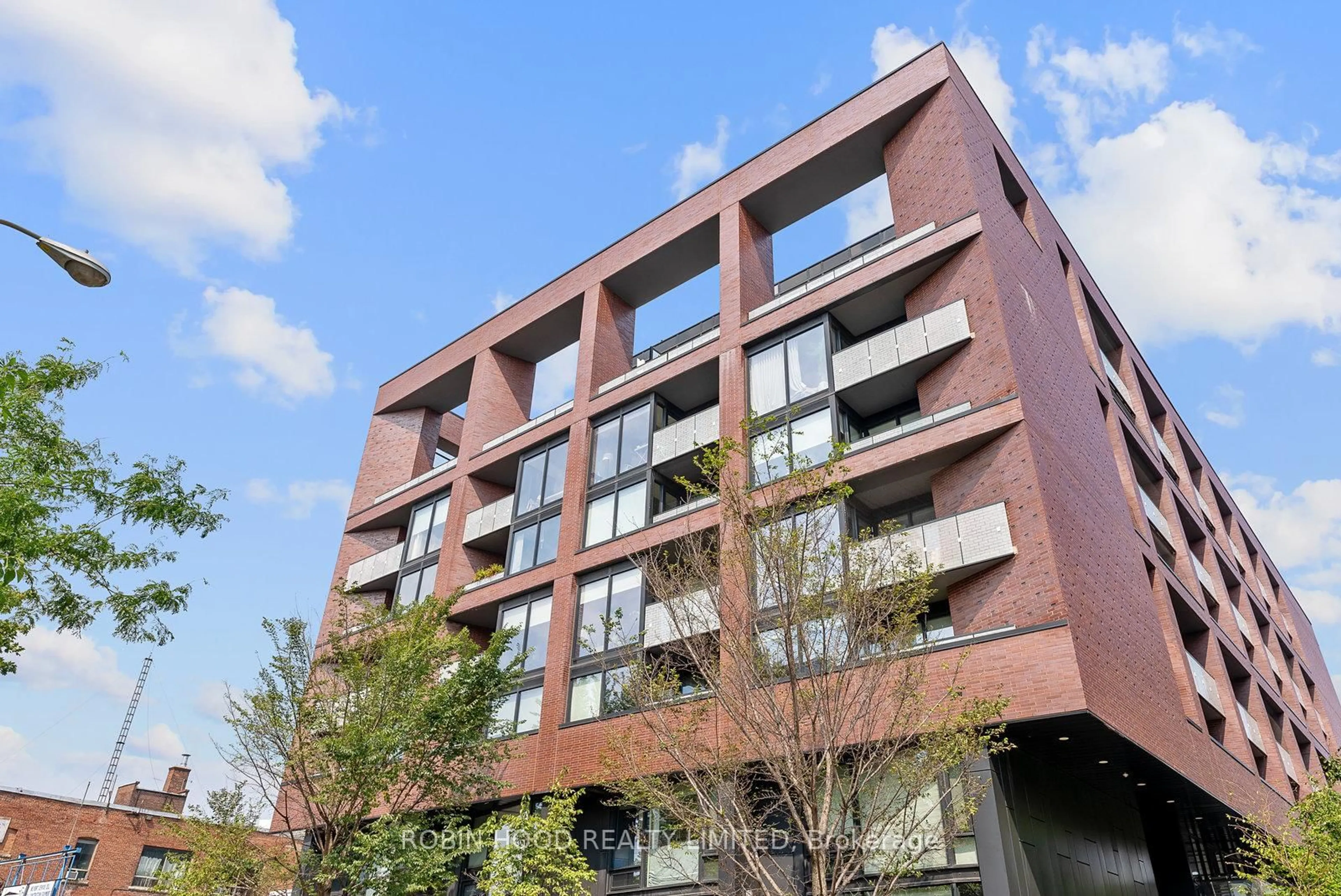 Balcony in the apartment, building for 383 Sorauren Ave #511, Toronto Ontario M6R 0A4