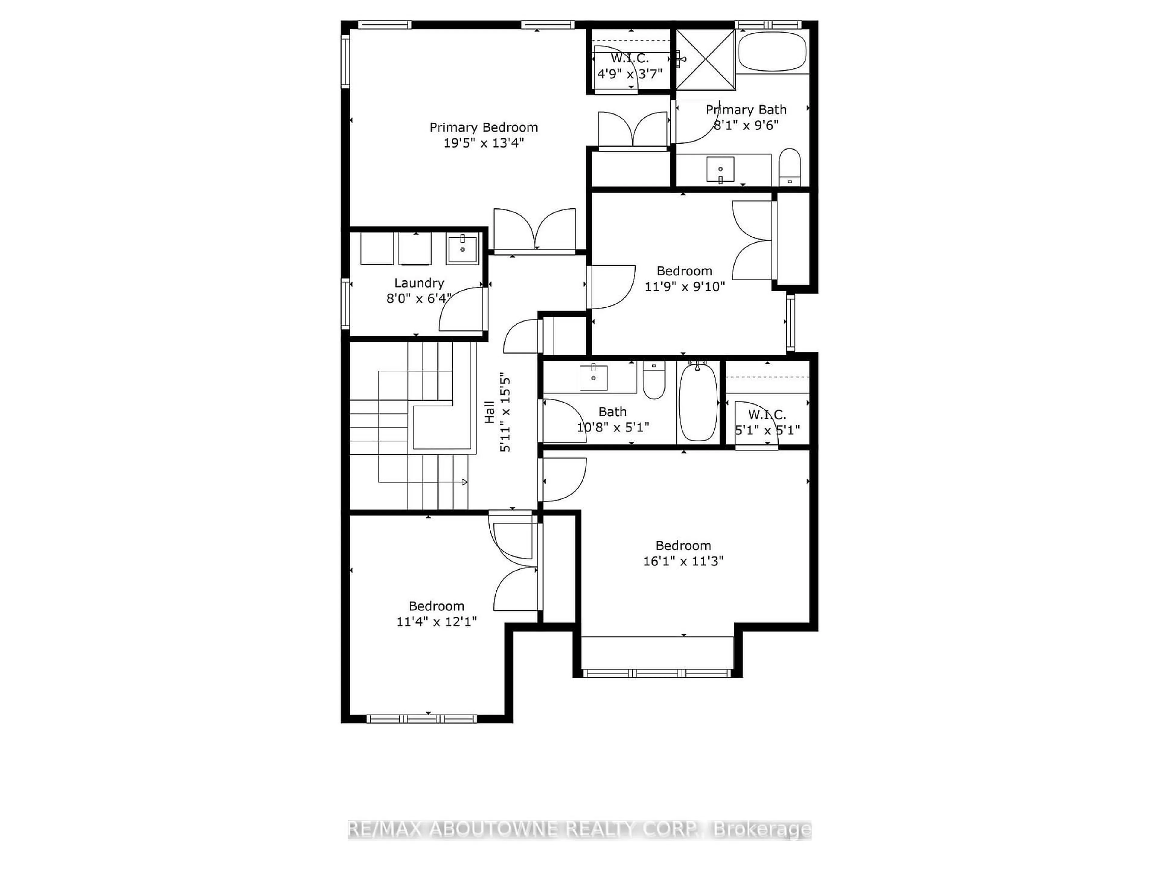 Floor plan for 3470 Clayton Tr, Oakville Ontario L6H 0Y9