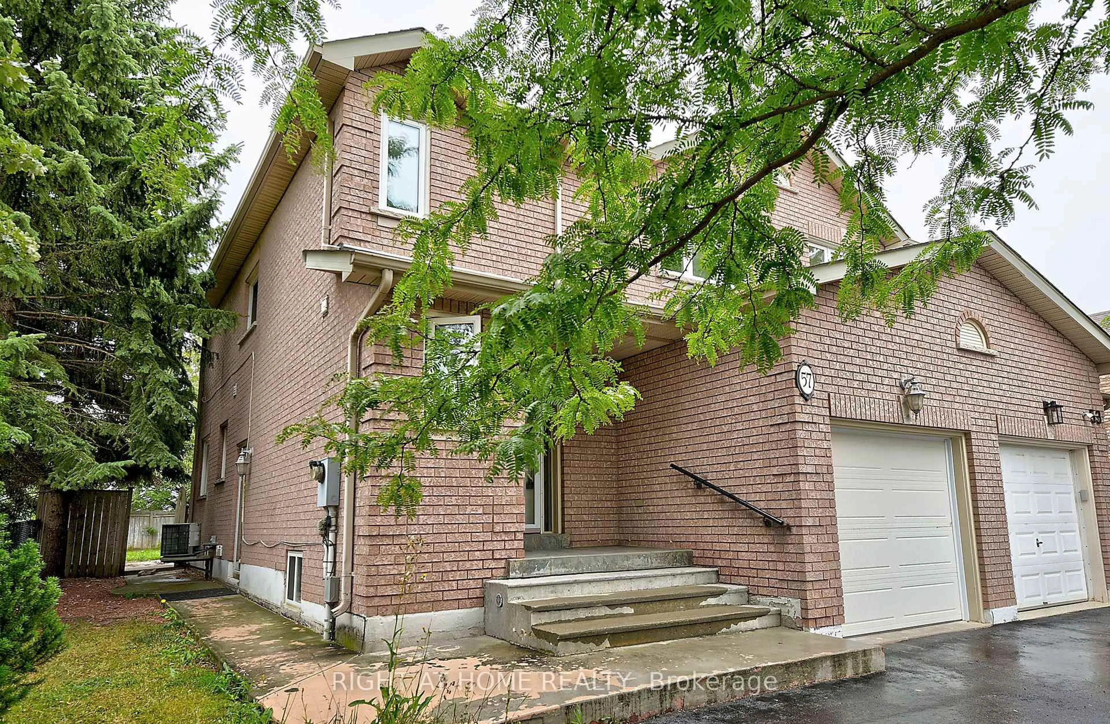 Home with brick exterior material, street for 57 Westfield Tr, Oakville Ontario L6H 6C5