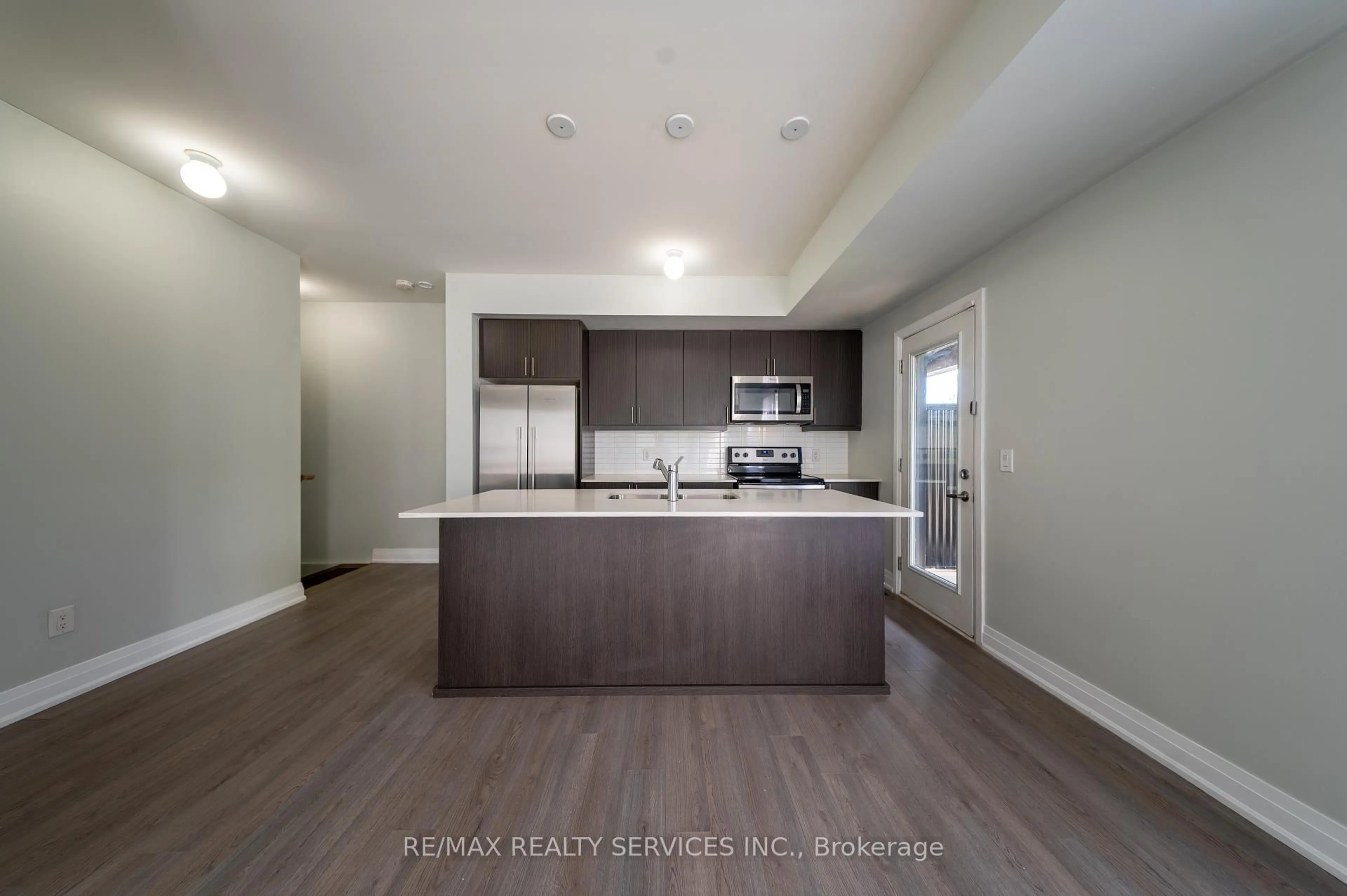 Open concept kitchen, unknown for 1208 Main St #105, Milton Ontario L9T 9K8