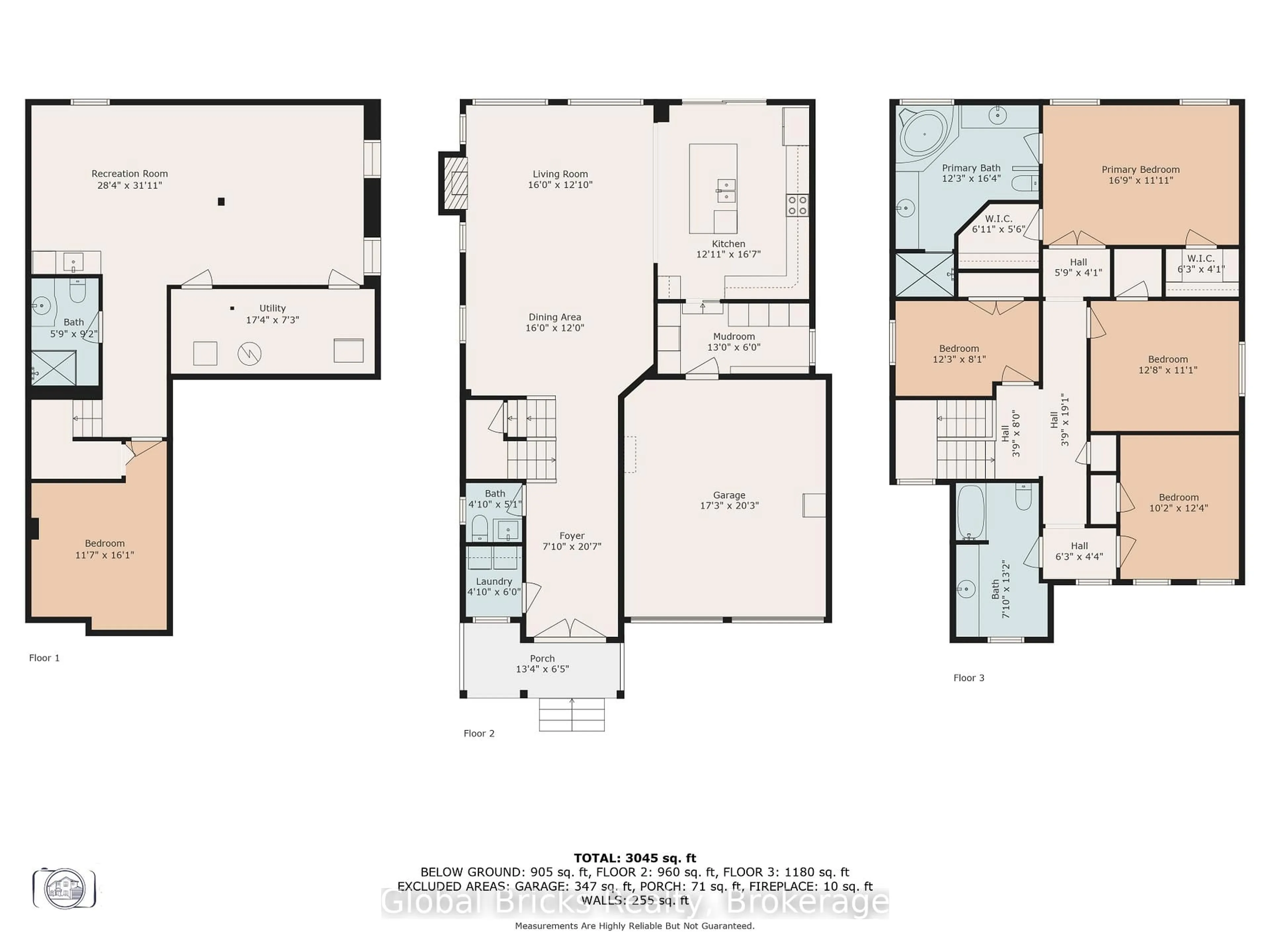 Floor plan for 34 Boyces Creek Crt, Caledon Ontario L7C 3S2