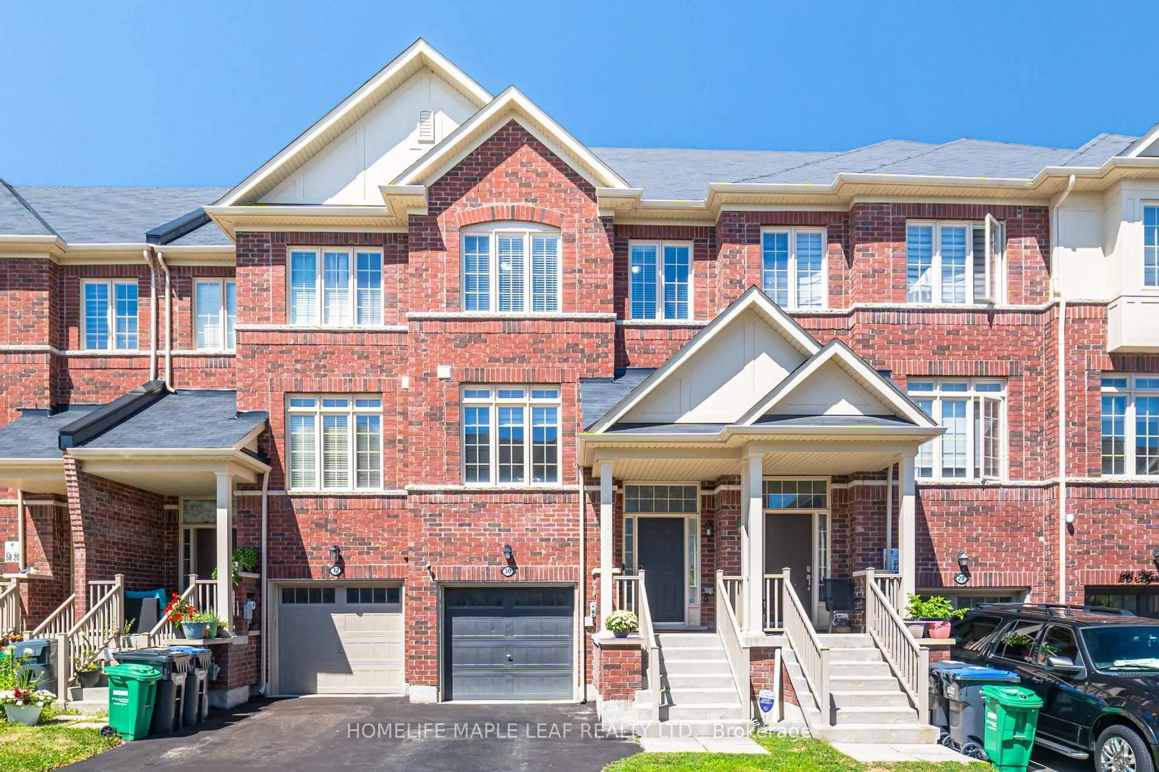 Home with brick exterior material, street for 30 Agava St, Brampton Ontario L7A 4S5