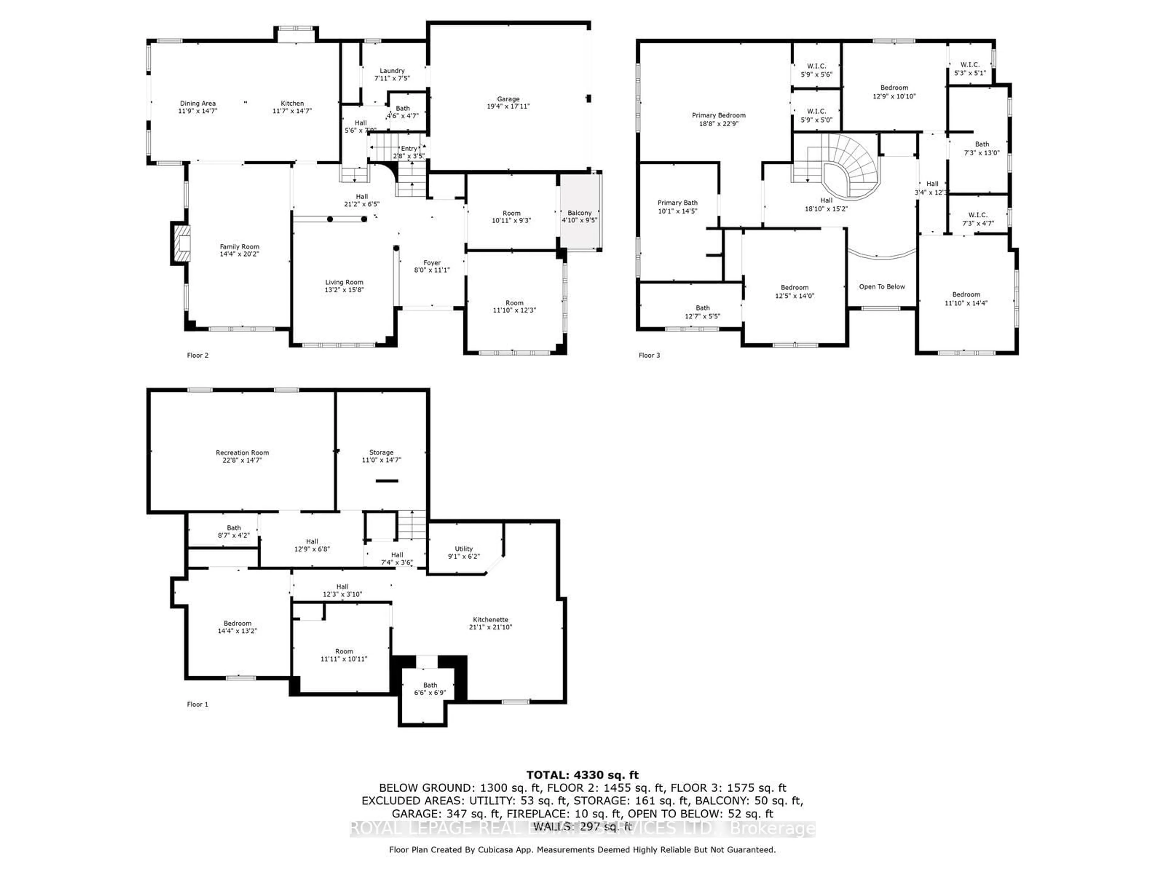 Floor plan for 2 Riverstone Dr, Brampton Ontario L6P 2V5
