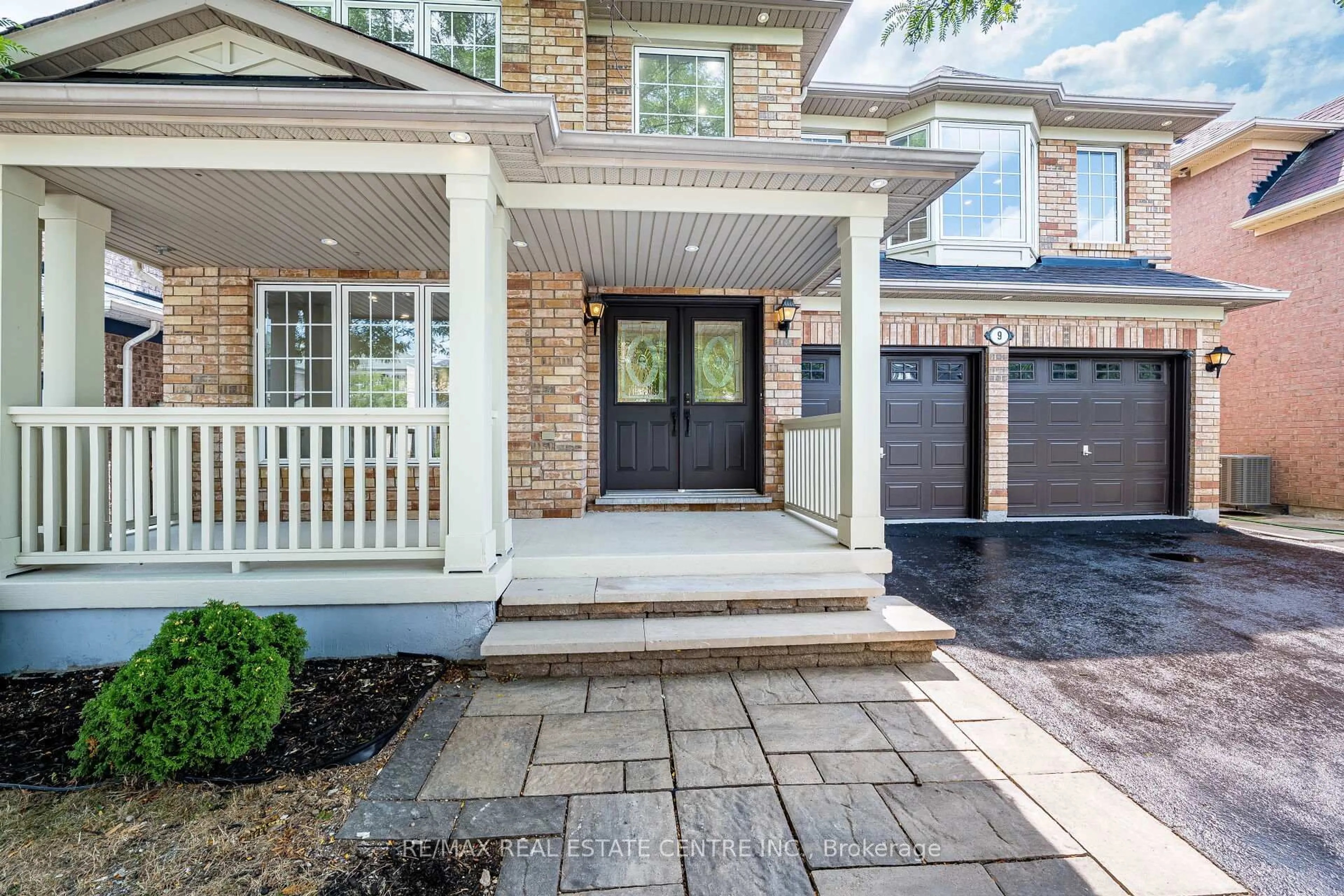 Home with brick exterior material, street for 9 Sparta Dr, Brampton Ontario L6P 1H6