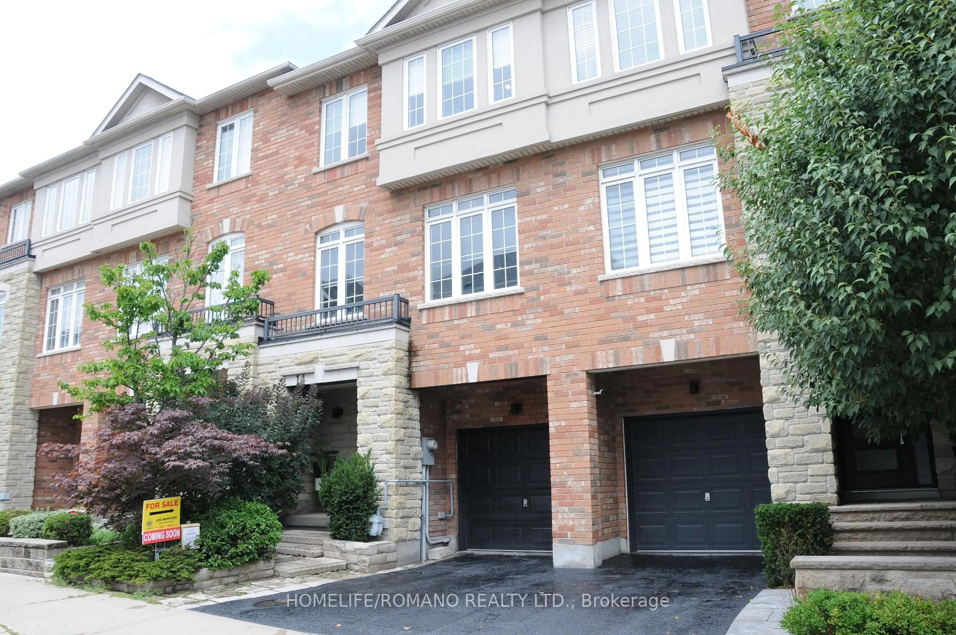 Home with brick exterior material, street for 14 Ramage Lane, Toronto Ontario M9C 5S6