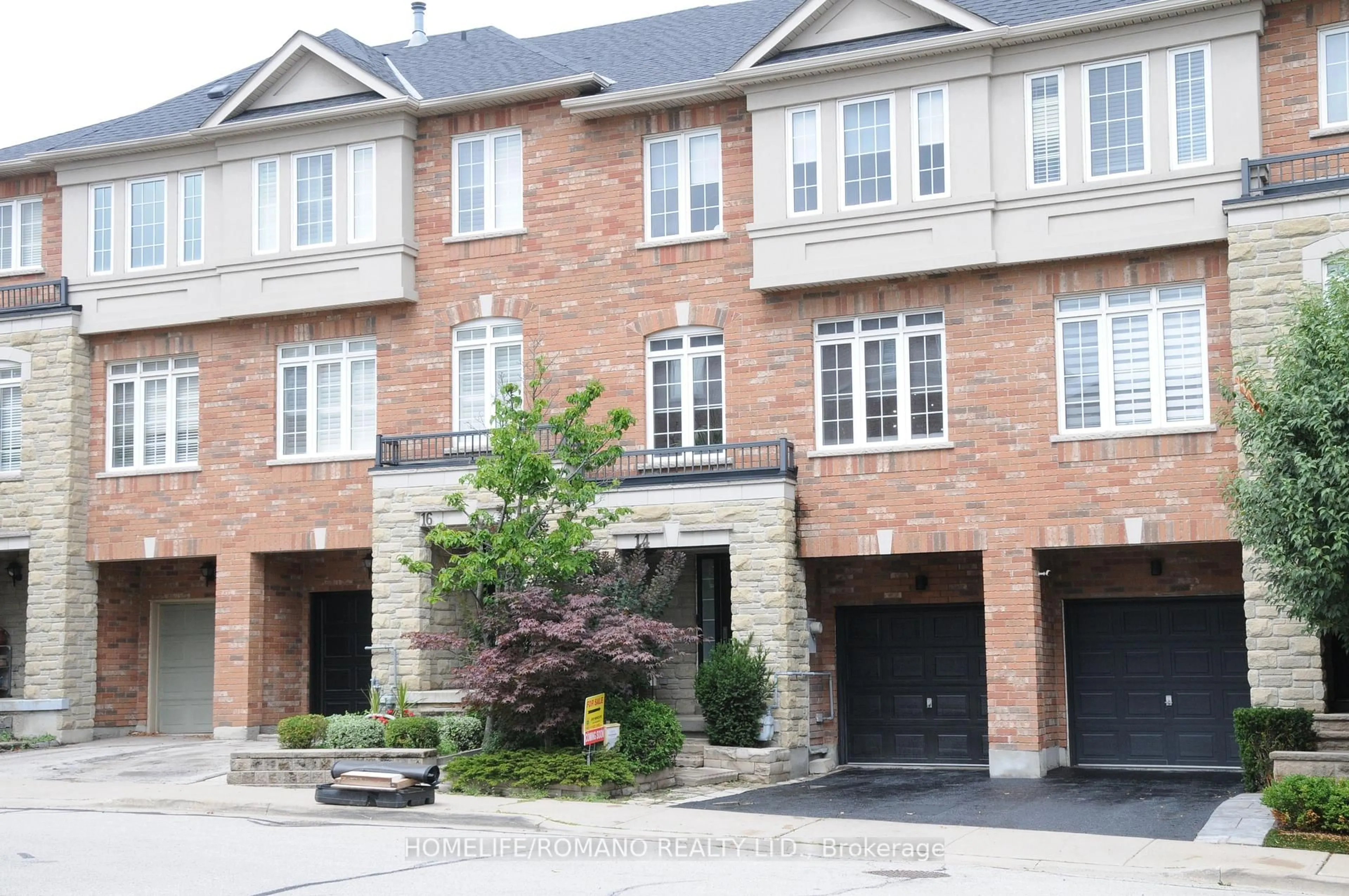 Home with brick exterior material, street for 14 Ramage Lane, Toronto Ontario M9C 5S6