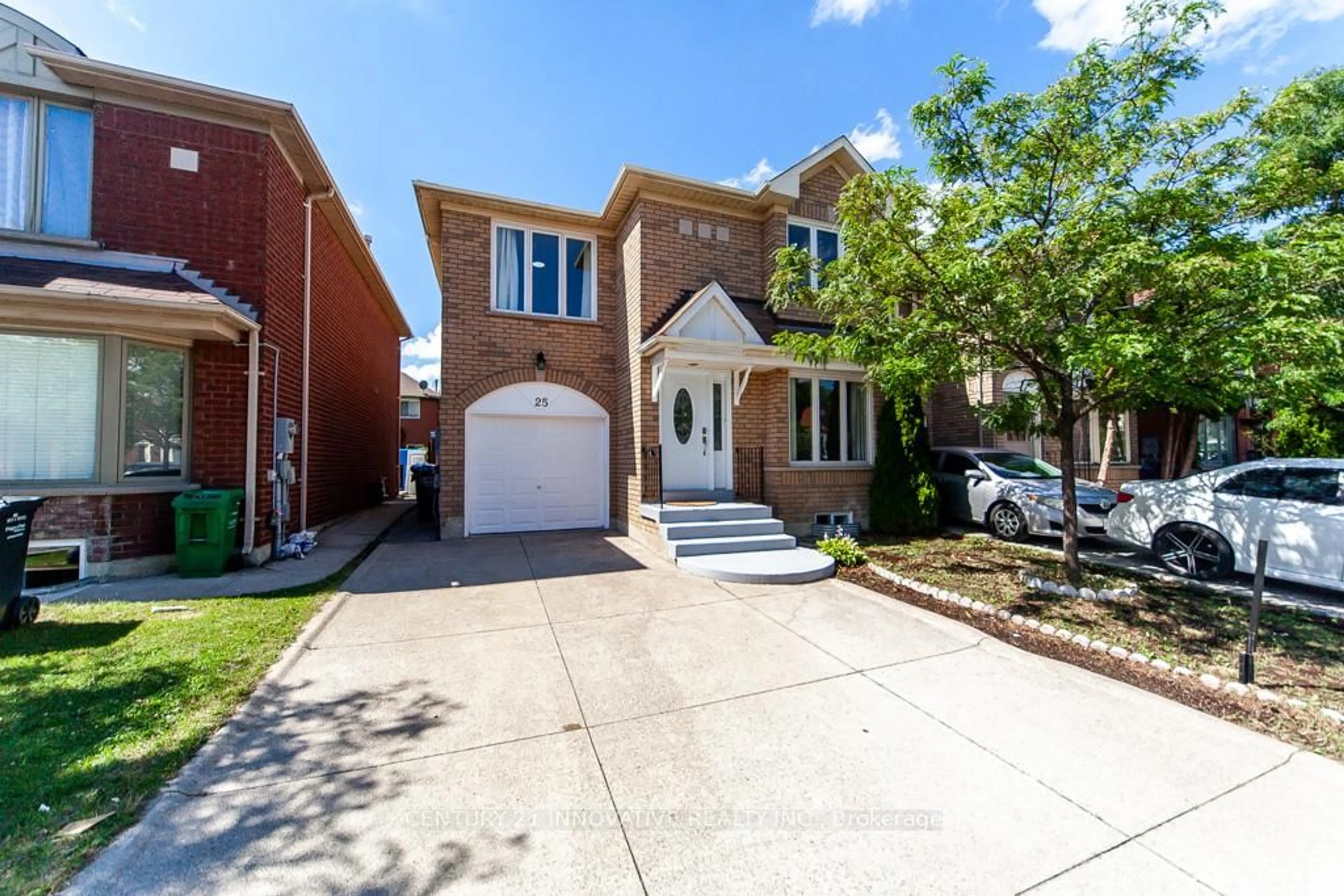 Home with brick exterior material, street for 25 Morningdew Cres, Brampton Ontario L6R 1K5